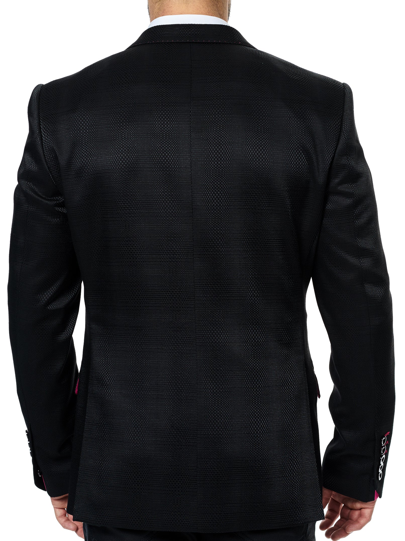 Blazer Socrate Wave Square Fushia