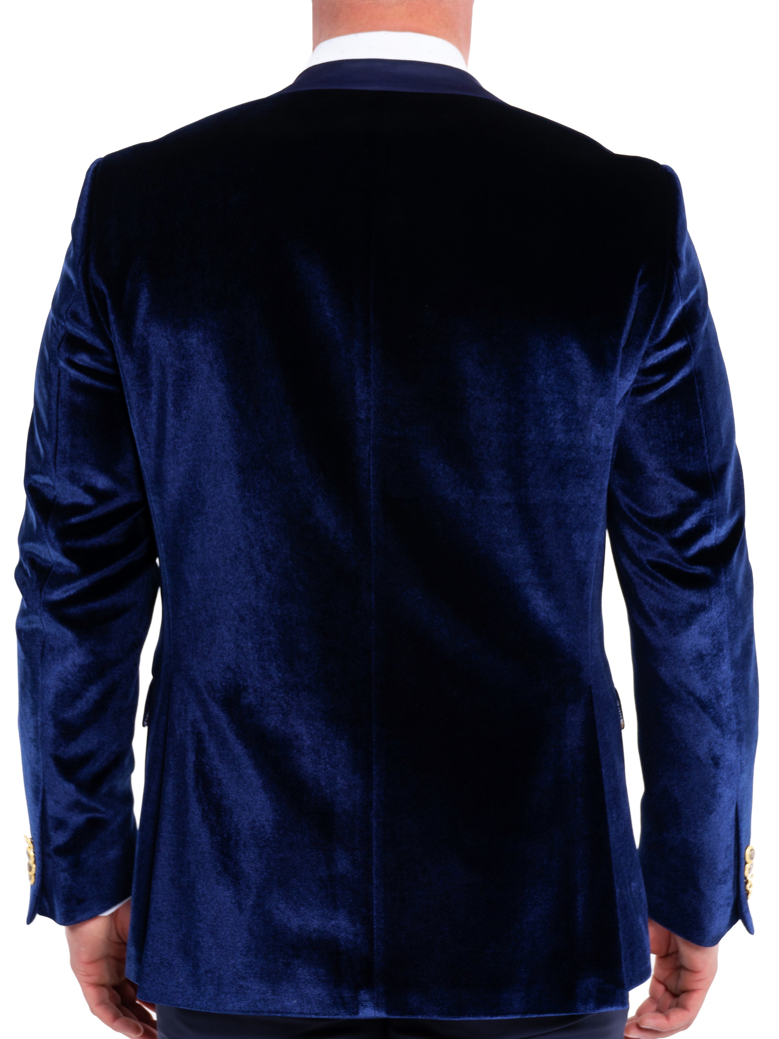 Perm Blazer Tesla CrushedVelvet Blue