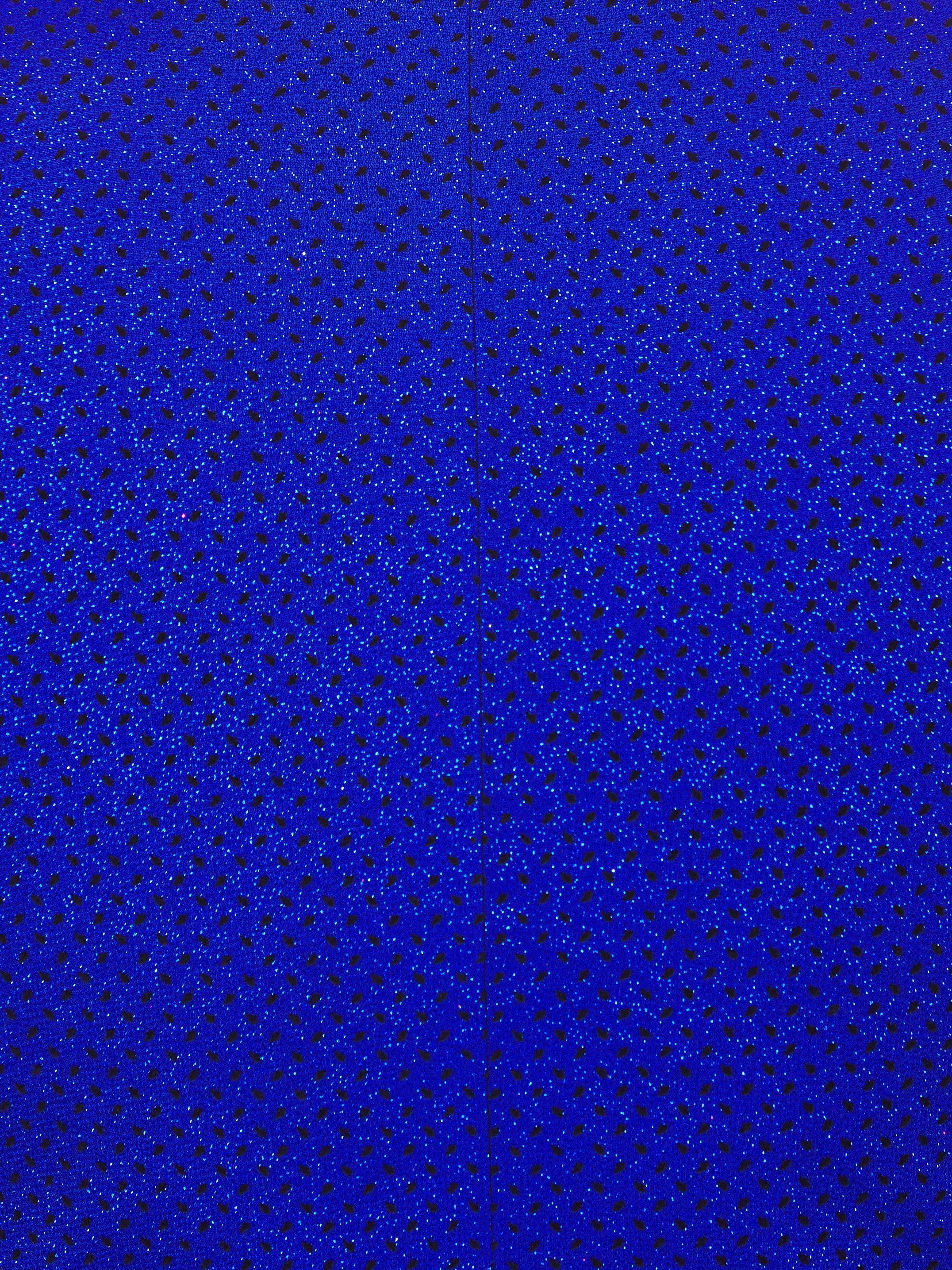 Blazer Tesla Flock dot Blue