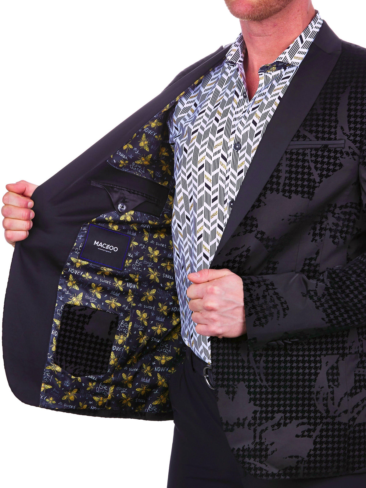 Blazer Tesla Flock Scattered Black