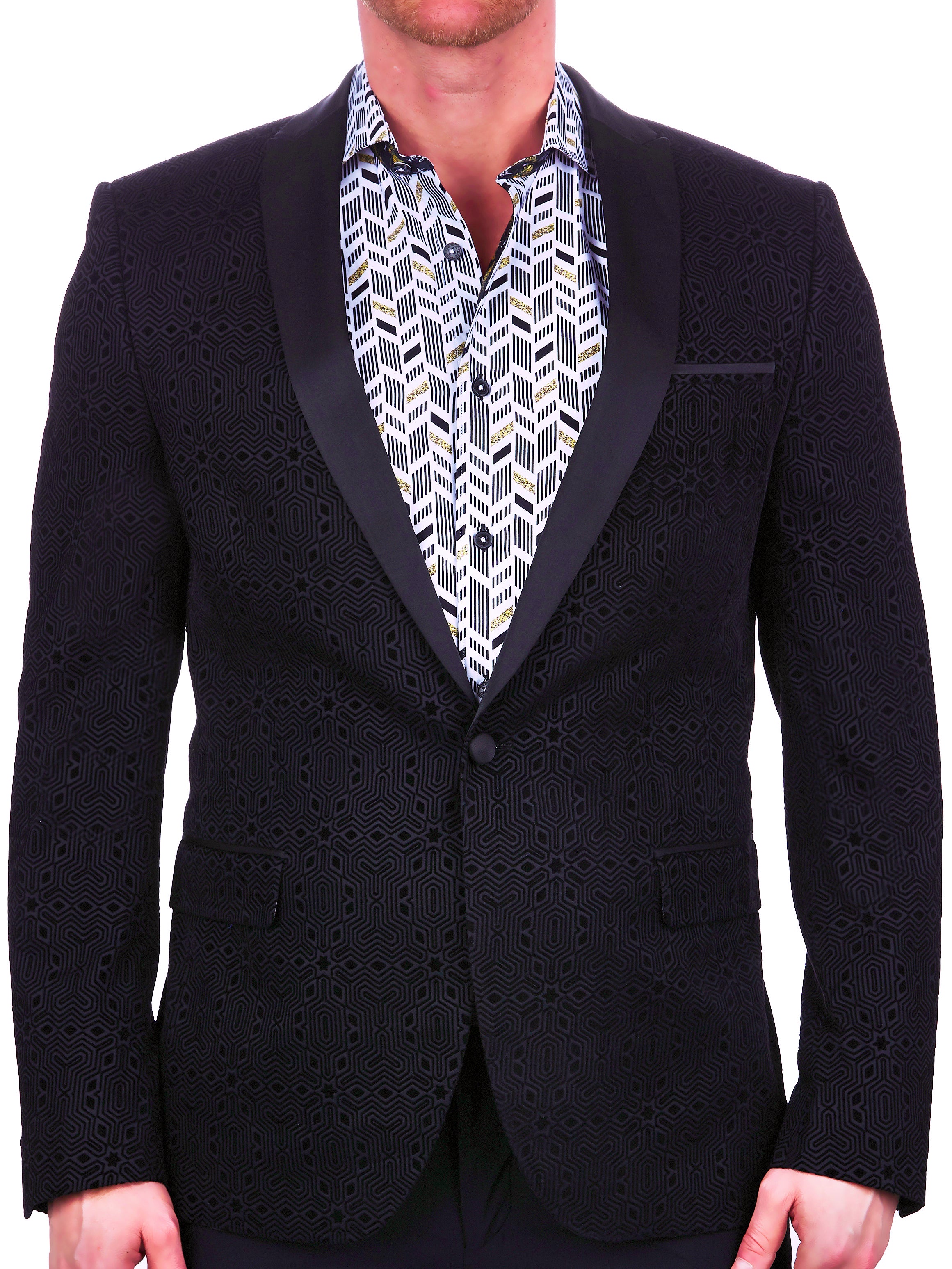 Blazer Tesla Hexagon Black