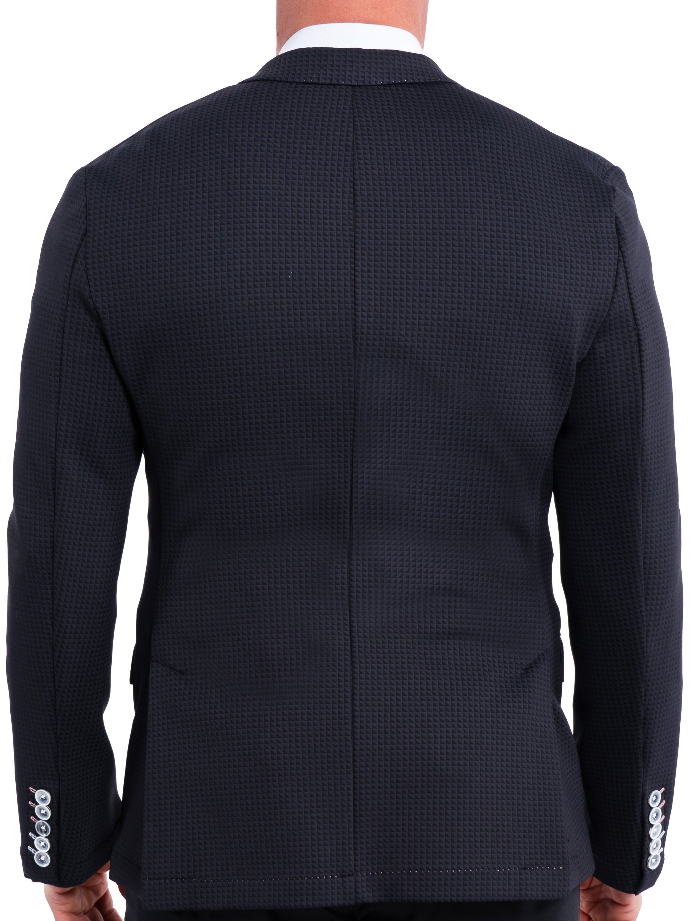 Blazer Unconstructed TriangleStretch Black