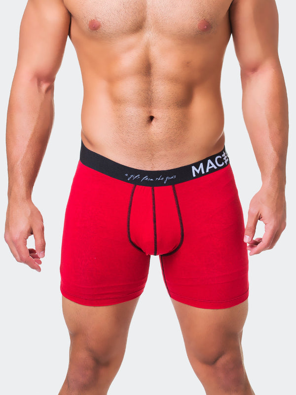 Boxer Solid Red