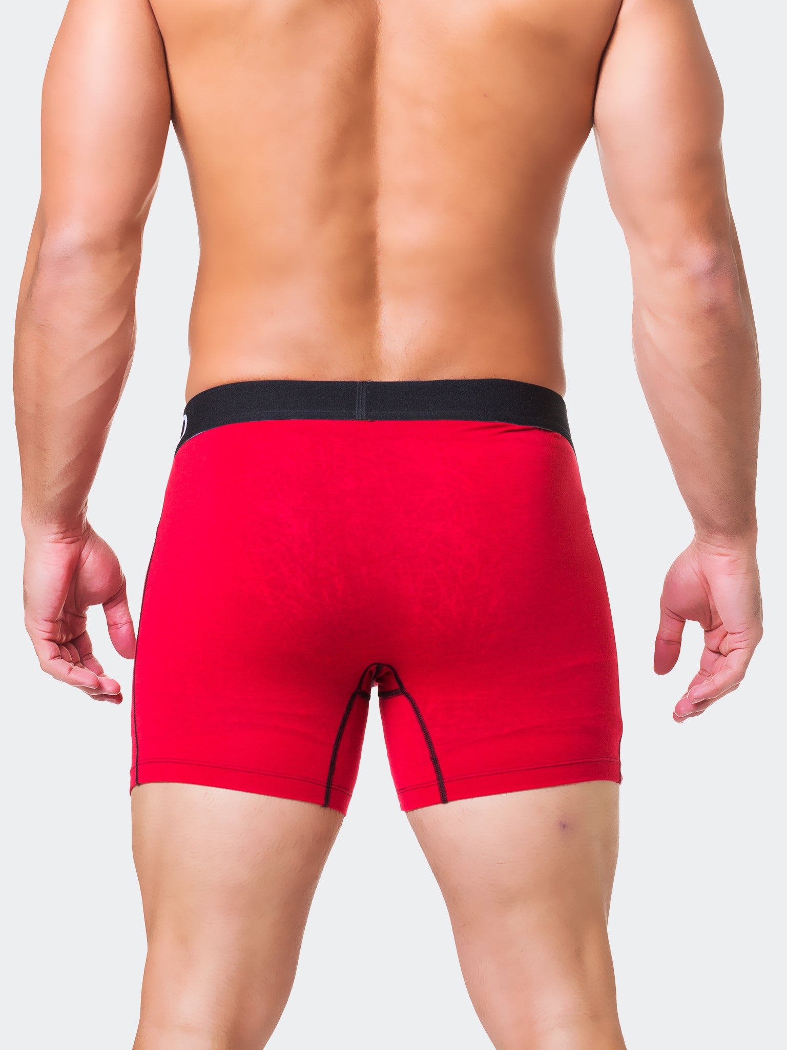 Boxer Solid Red