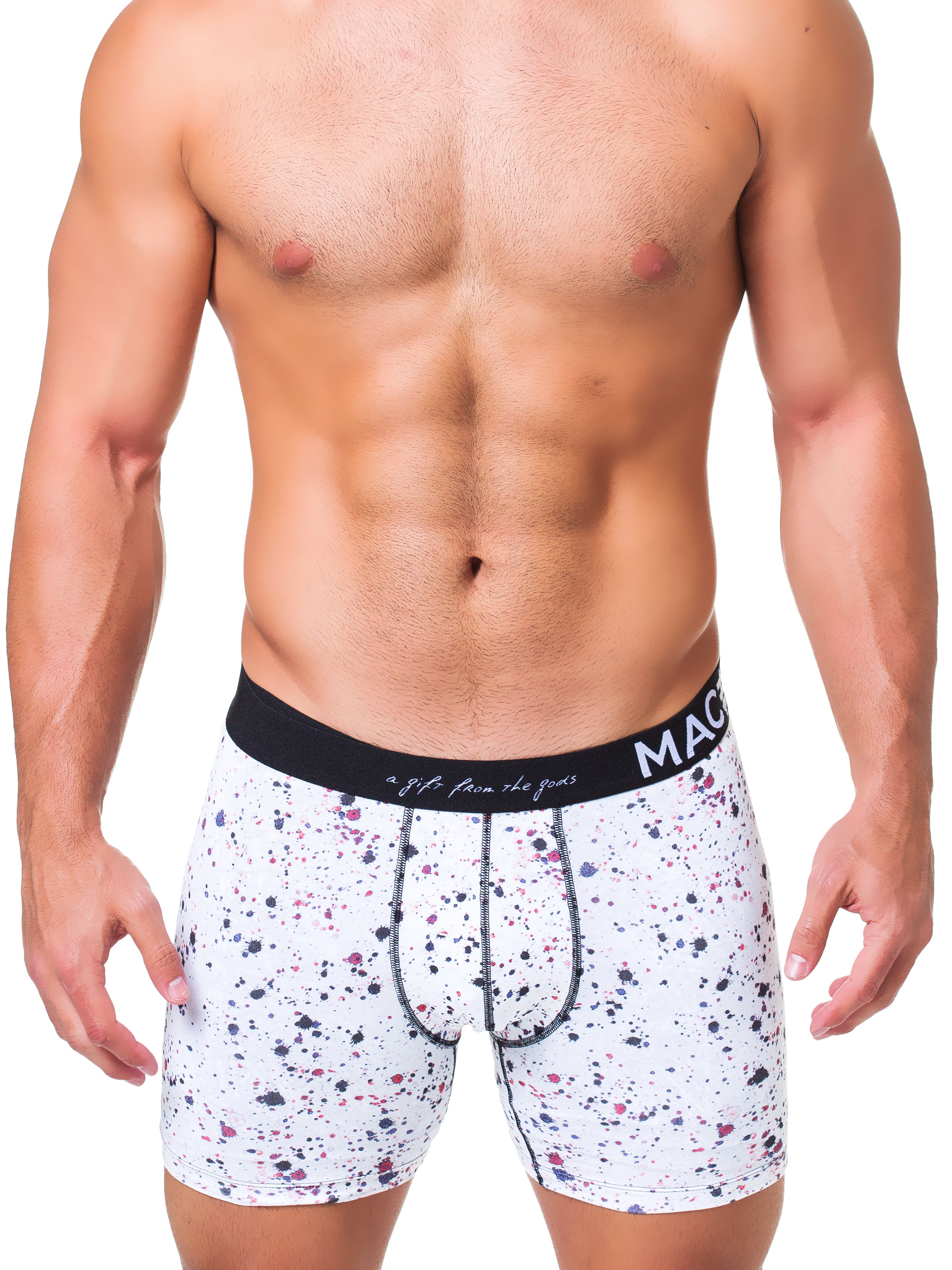 Boxer Splash White