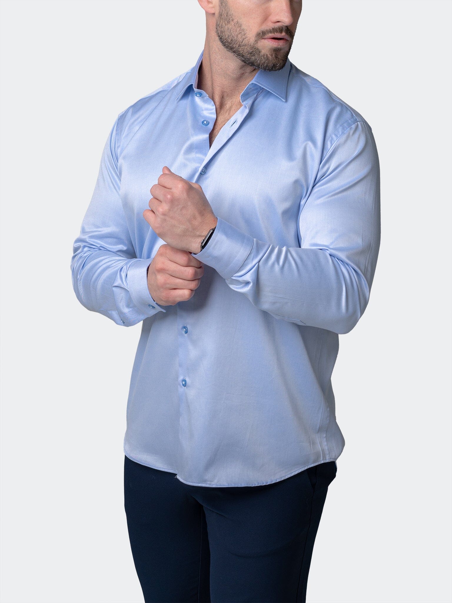 Classic Modern Blue Shirt