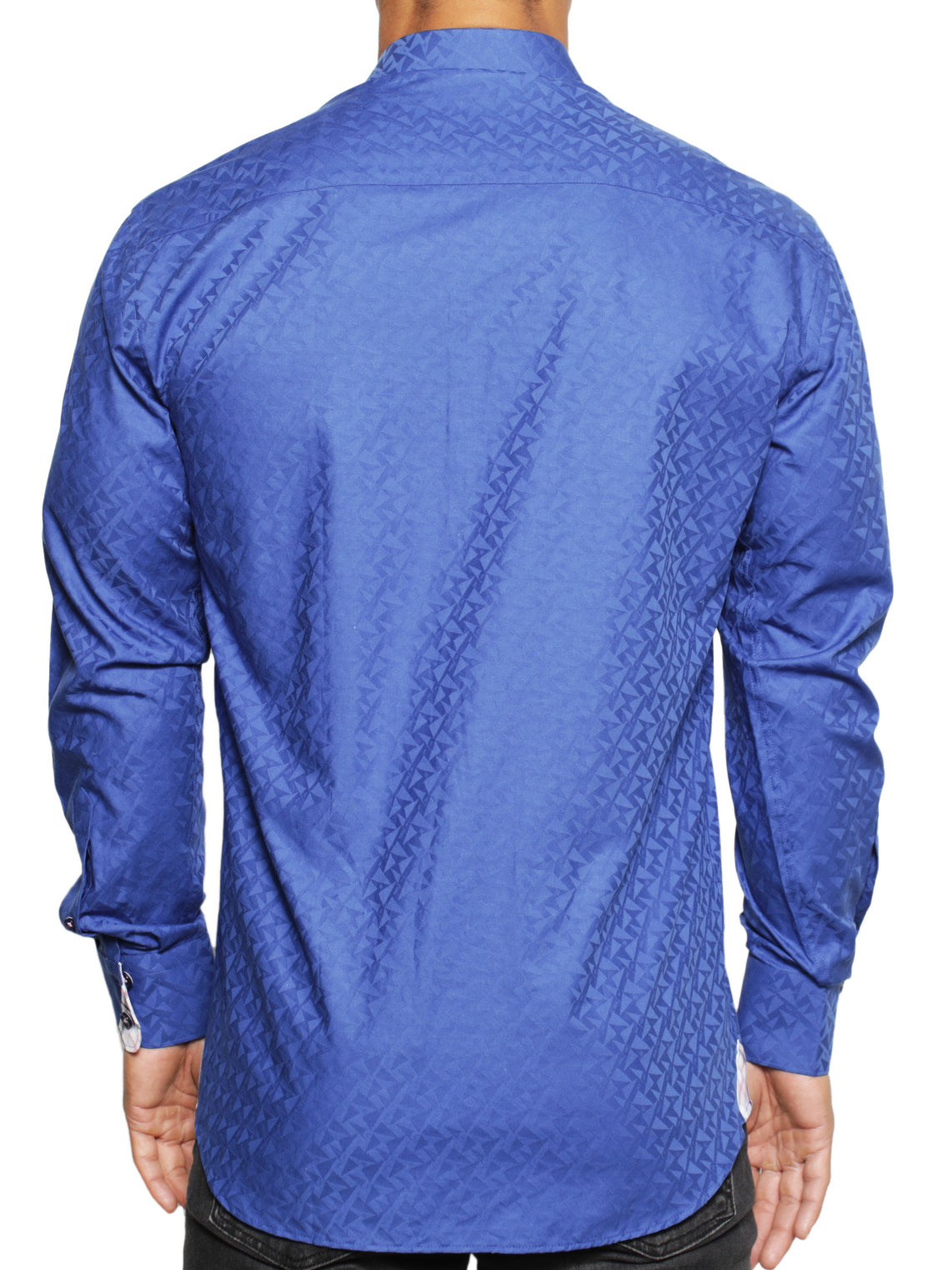 Eins Geometric Blue