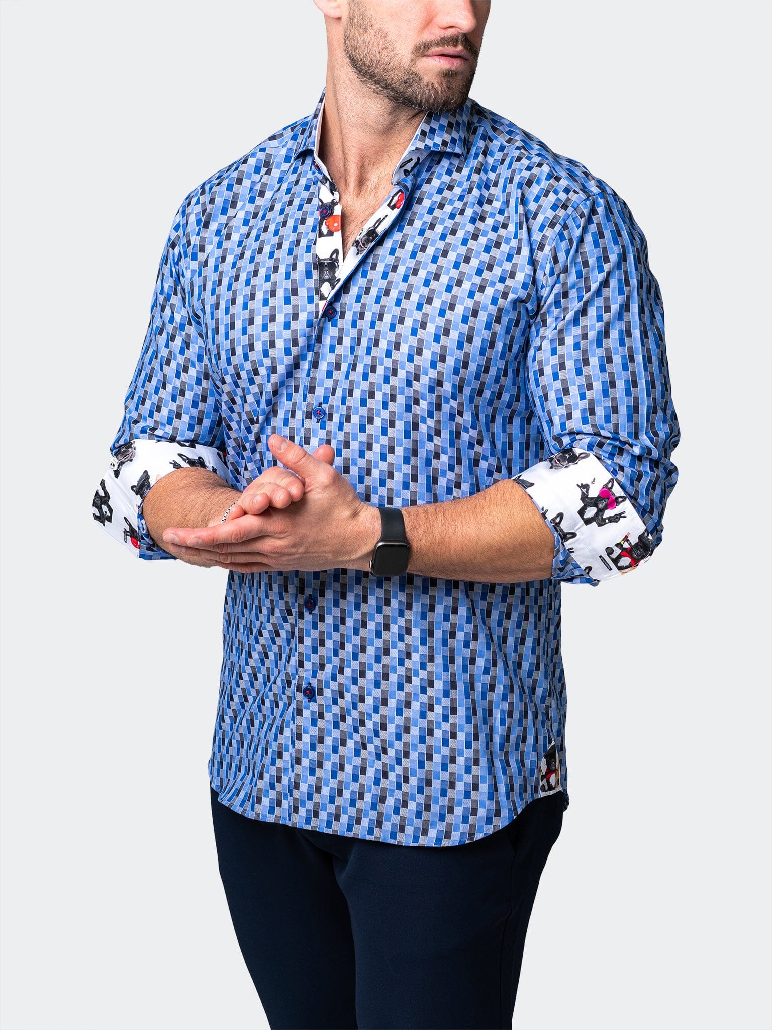 Eins Burn Blue Shirt