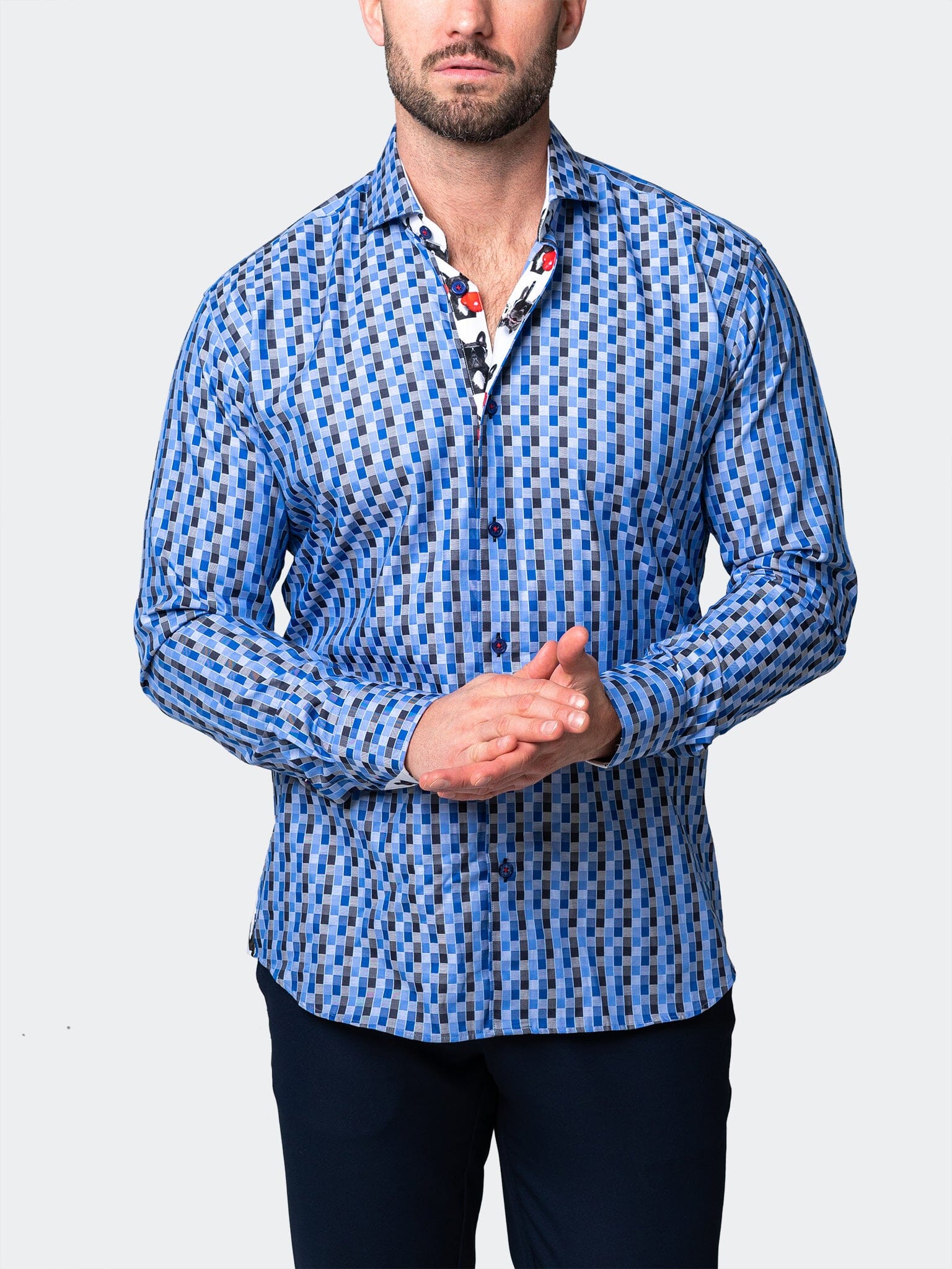 Eins Burn Blue Shirt