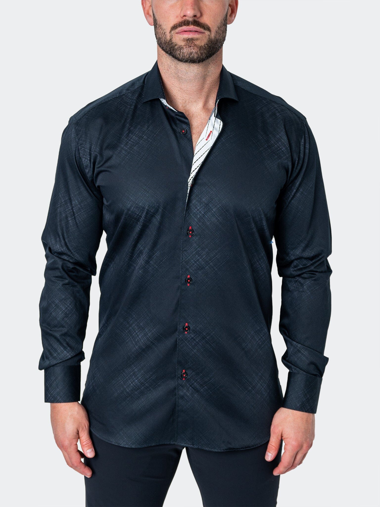 Eins Chambray Black