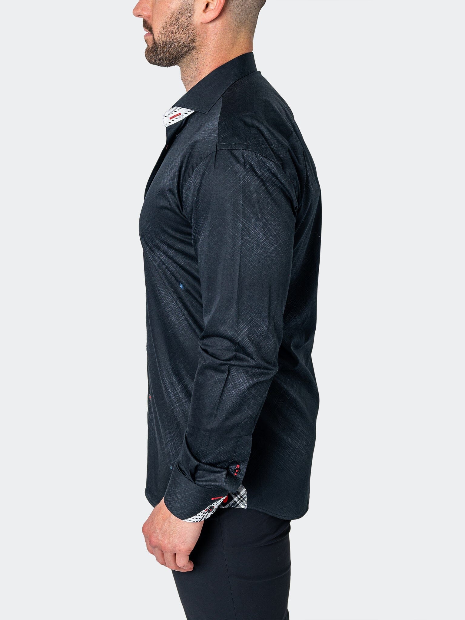 Eins Chambray Black