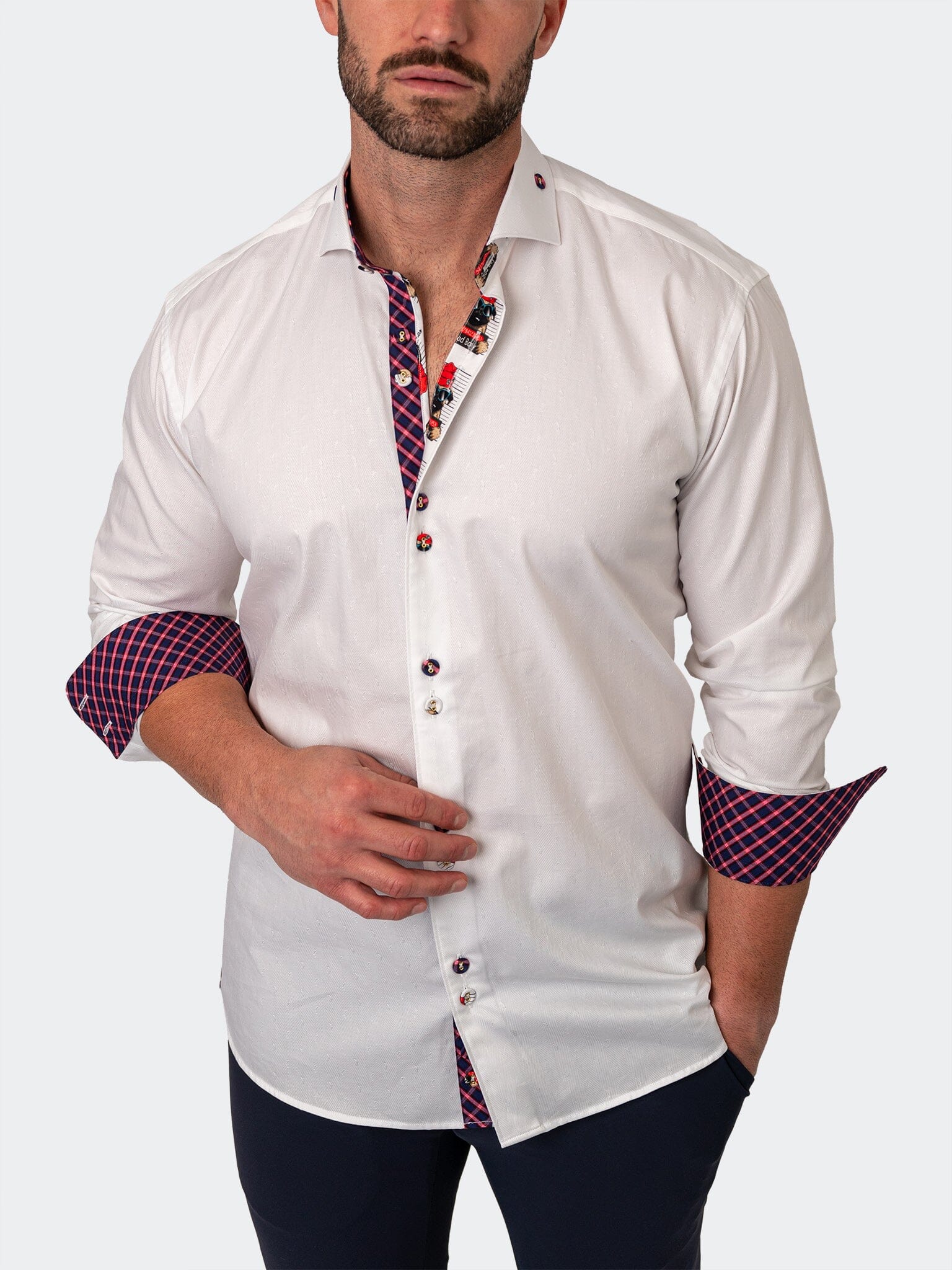 Eins Elegantpaisley White