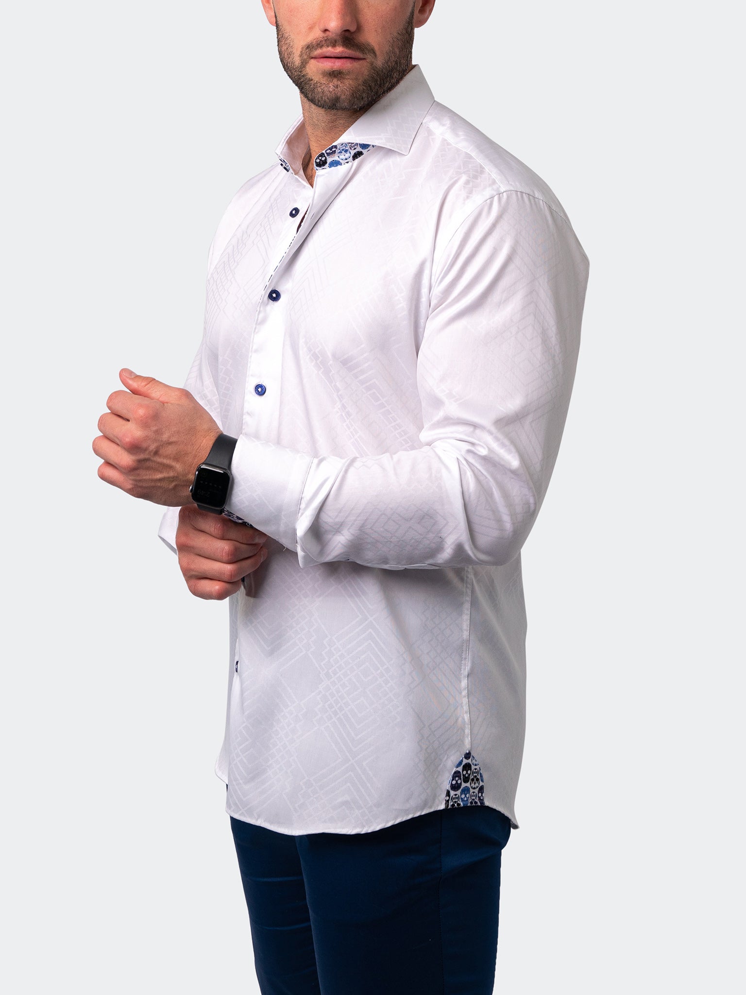 Eins Diamonds White Shirt