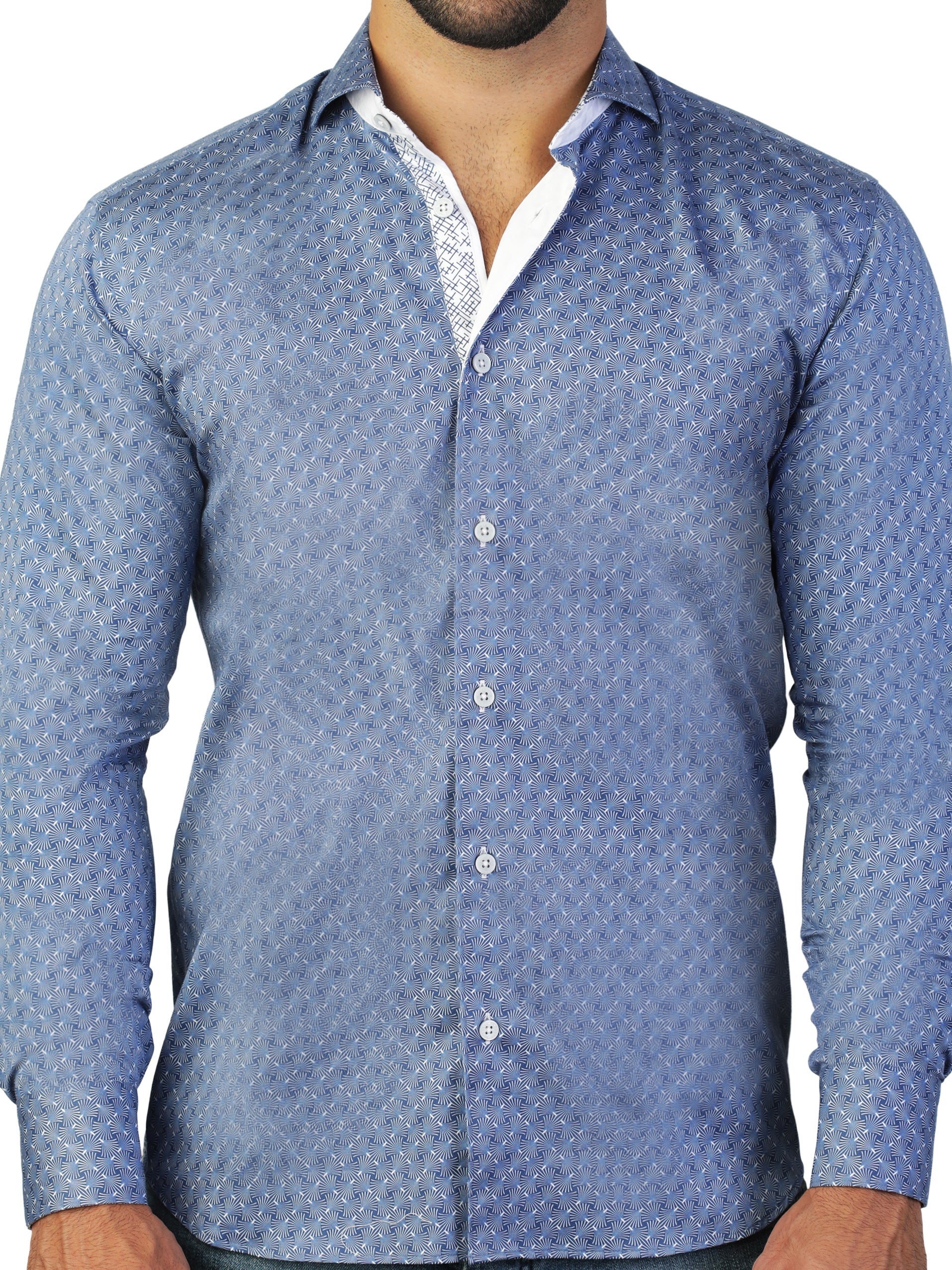 Eins Fan Blue