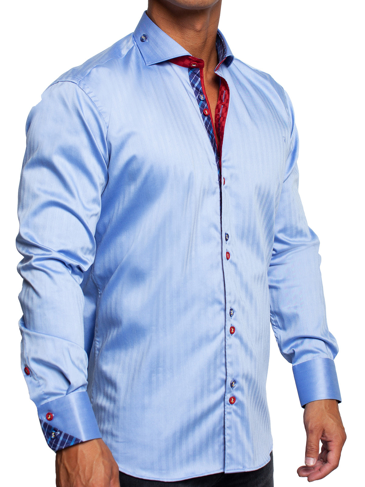 Eins Herringbone Blue