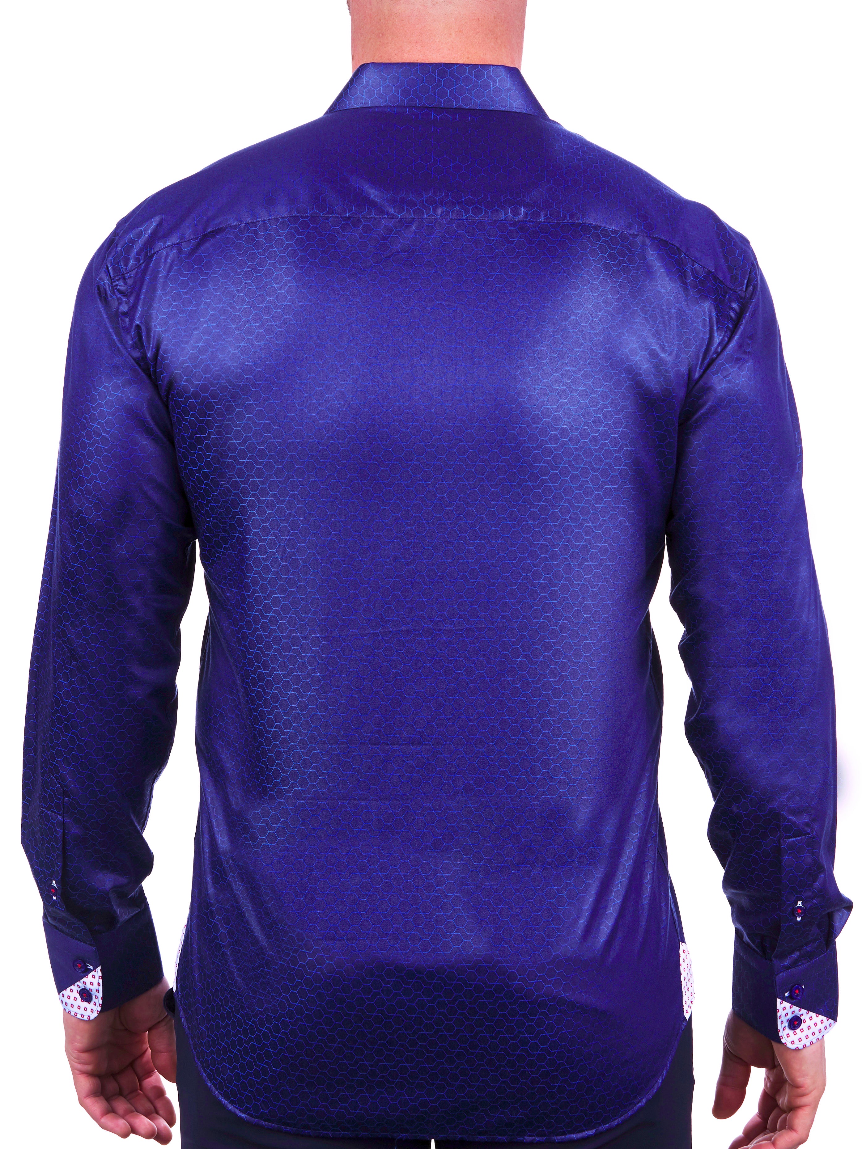 Eins Hexagon Blue
