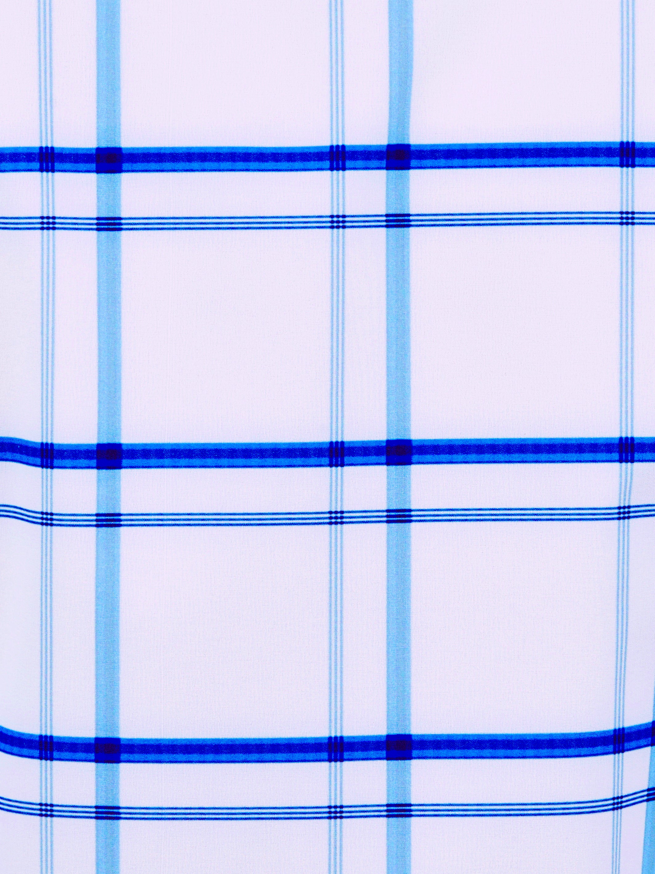 Eins Large plaid White