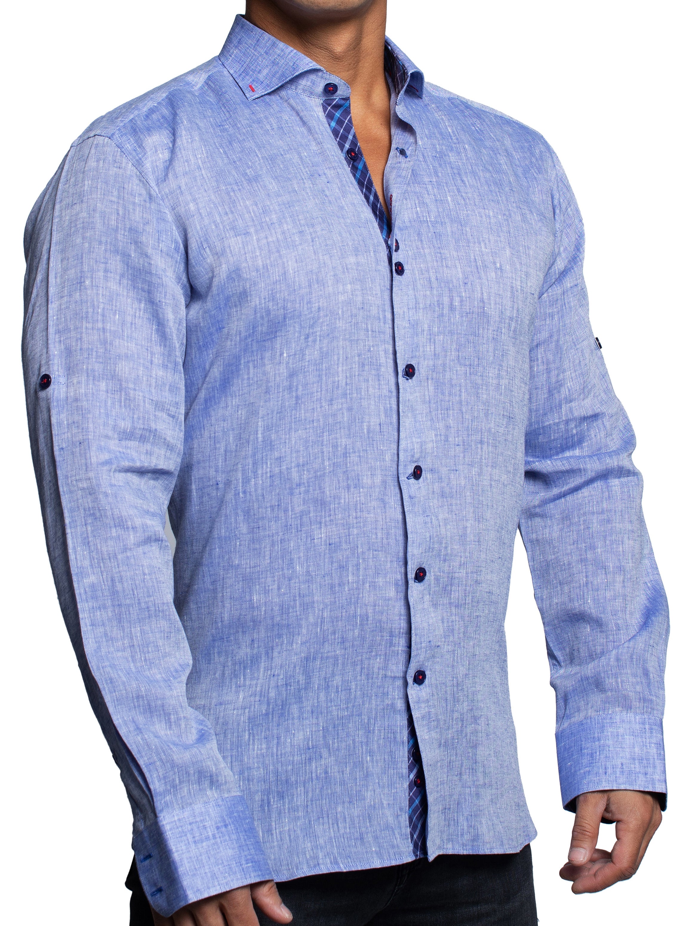 Eins Linen Blue