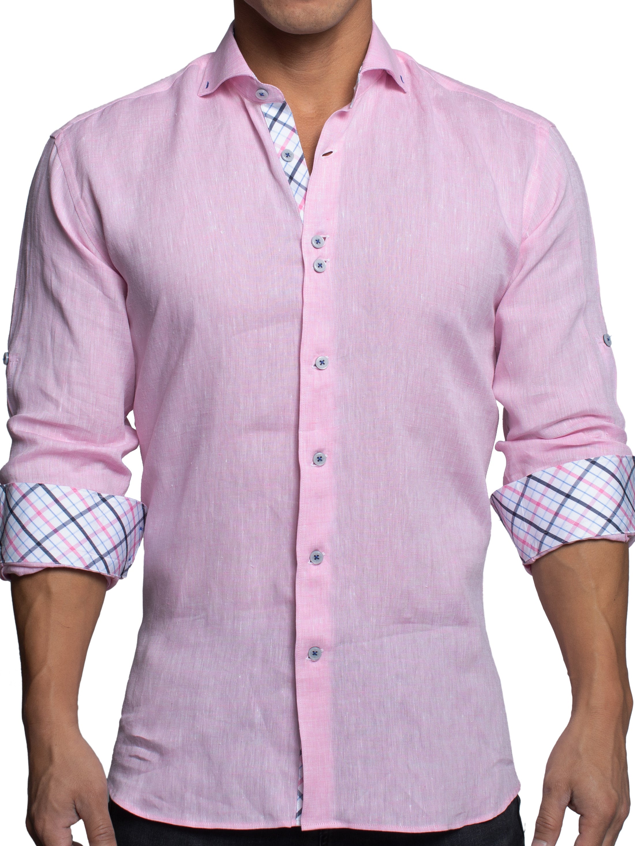 Eins Linen Pink