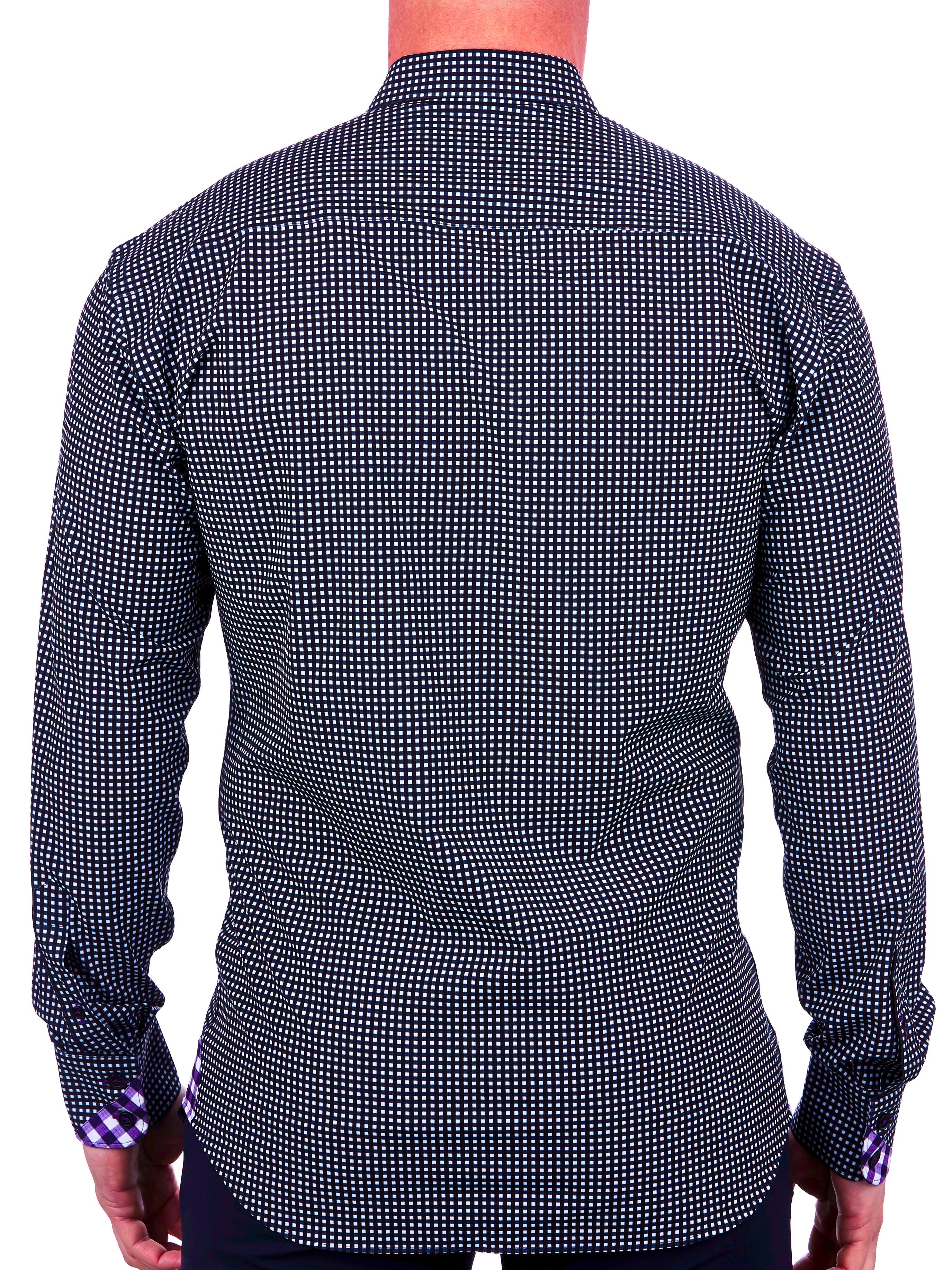 Eins Micro check Black