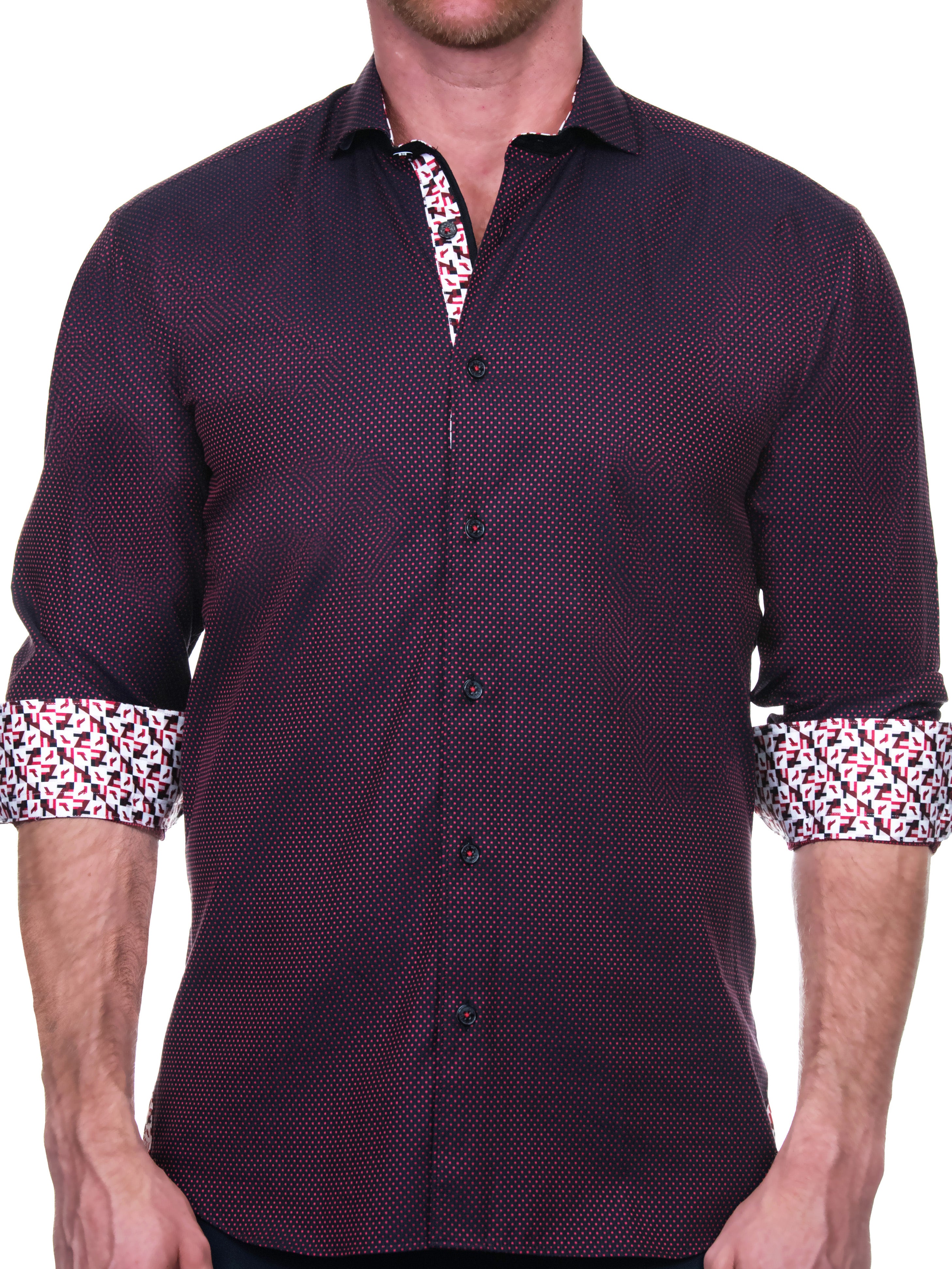 Eins MultiSquare Black Shirt