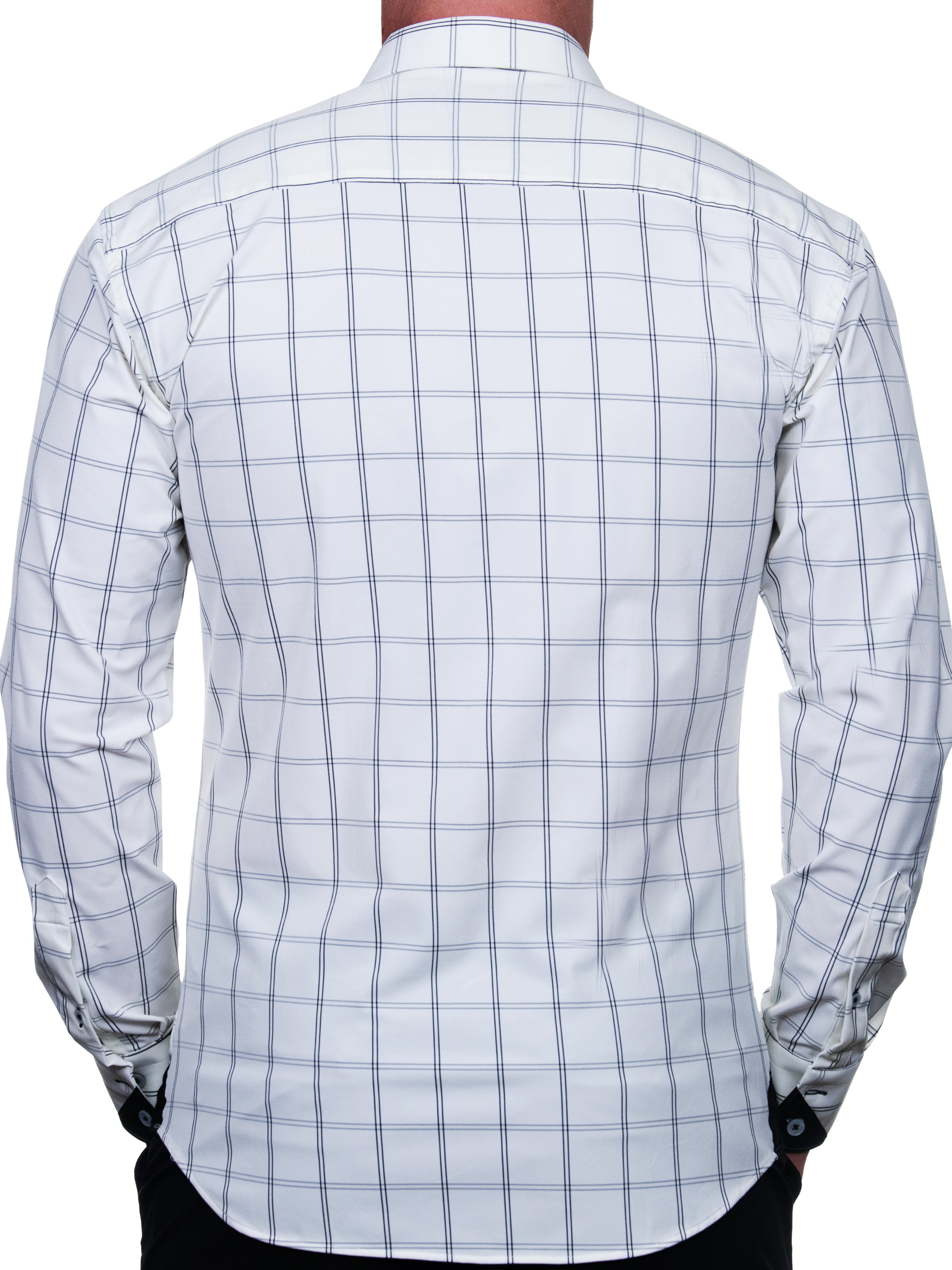 Eins PlaidLine White
