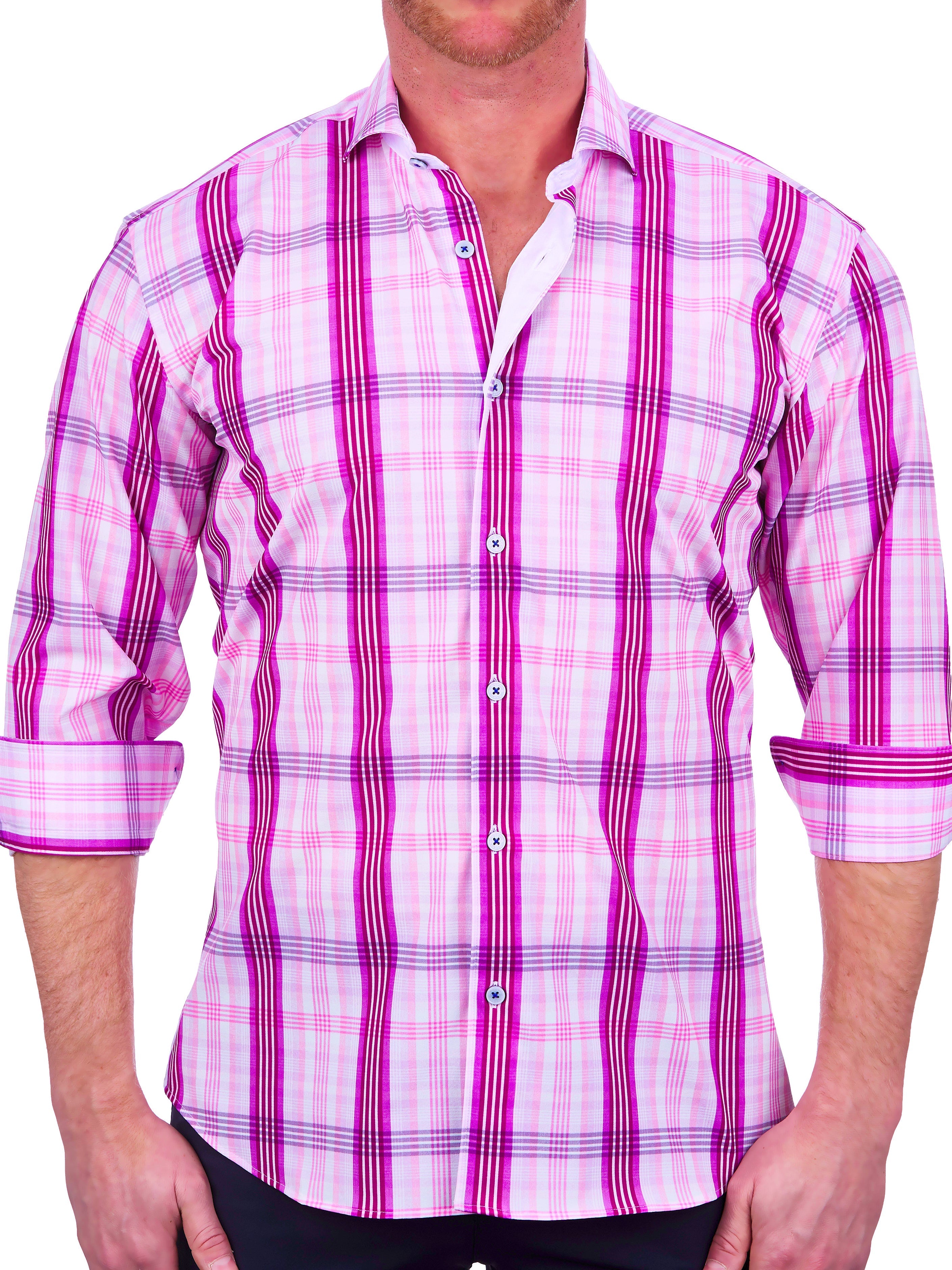 Eins Plaidpink Pink