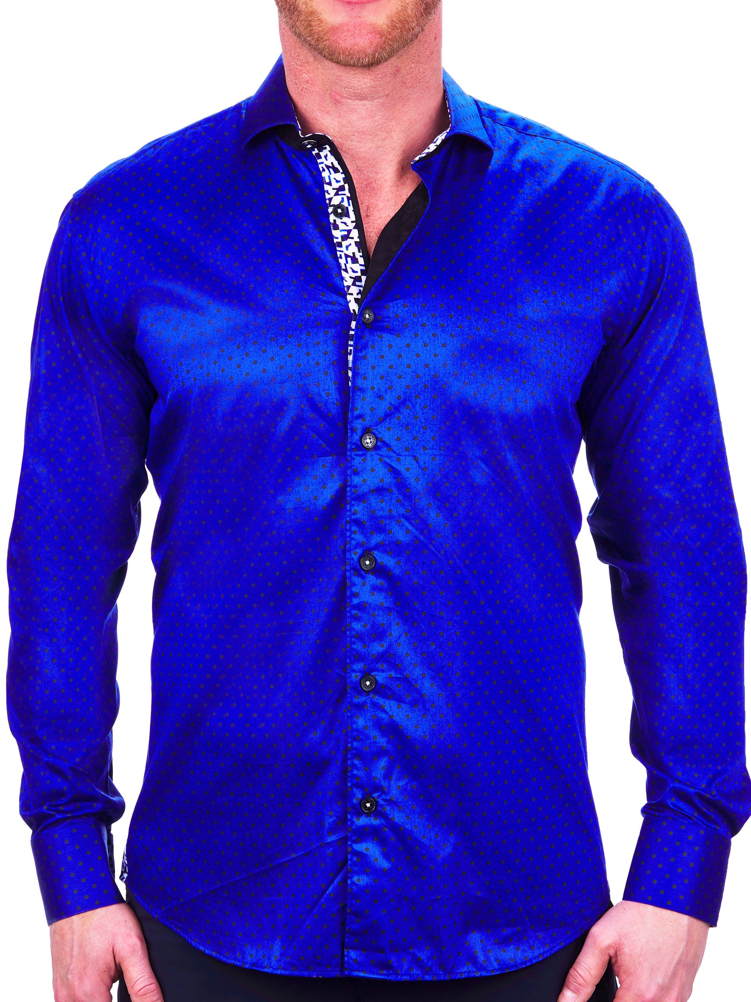 Eins Polka dot Blue