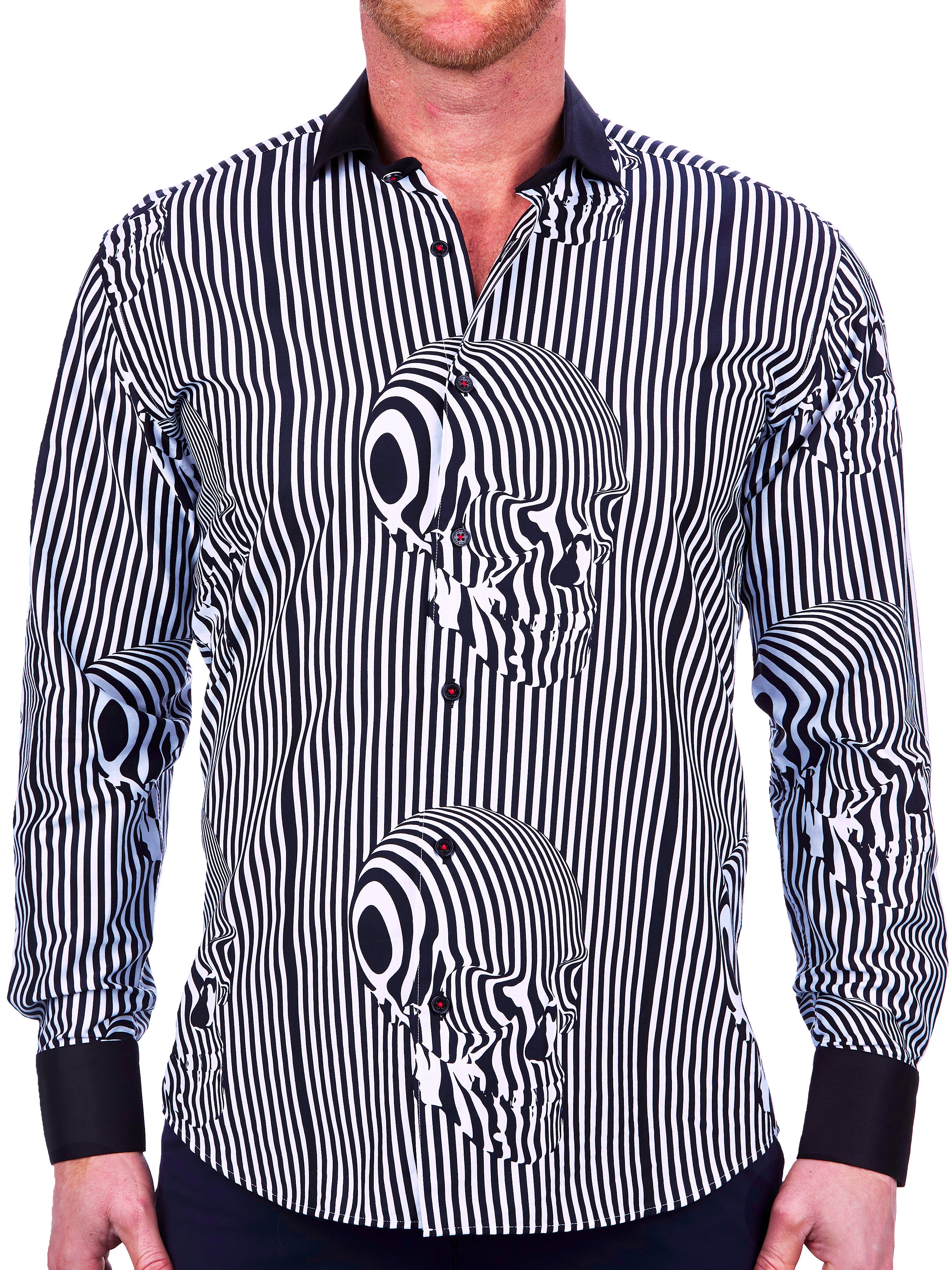 Eins Skull Line Black