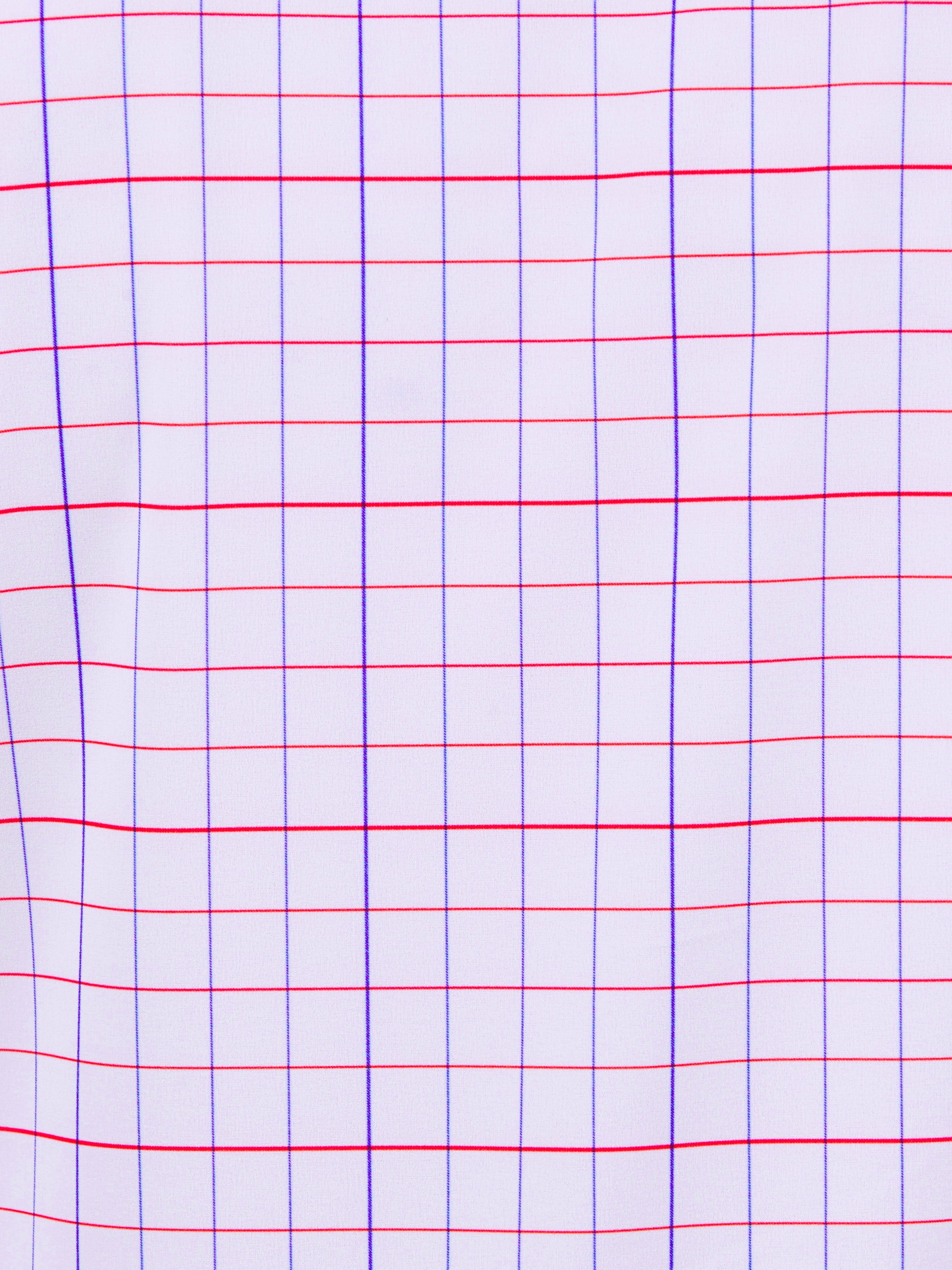 Eins Small Check Blue