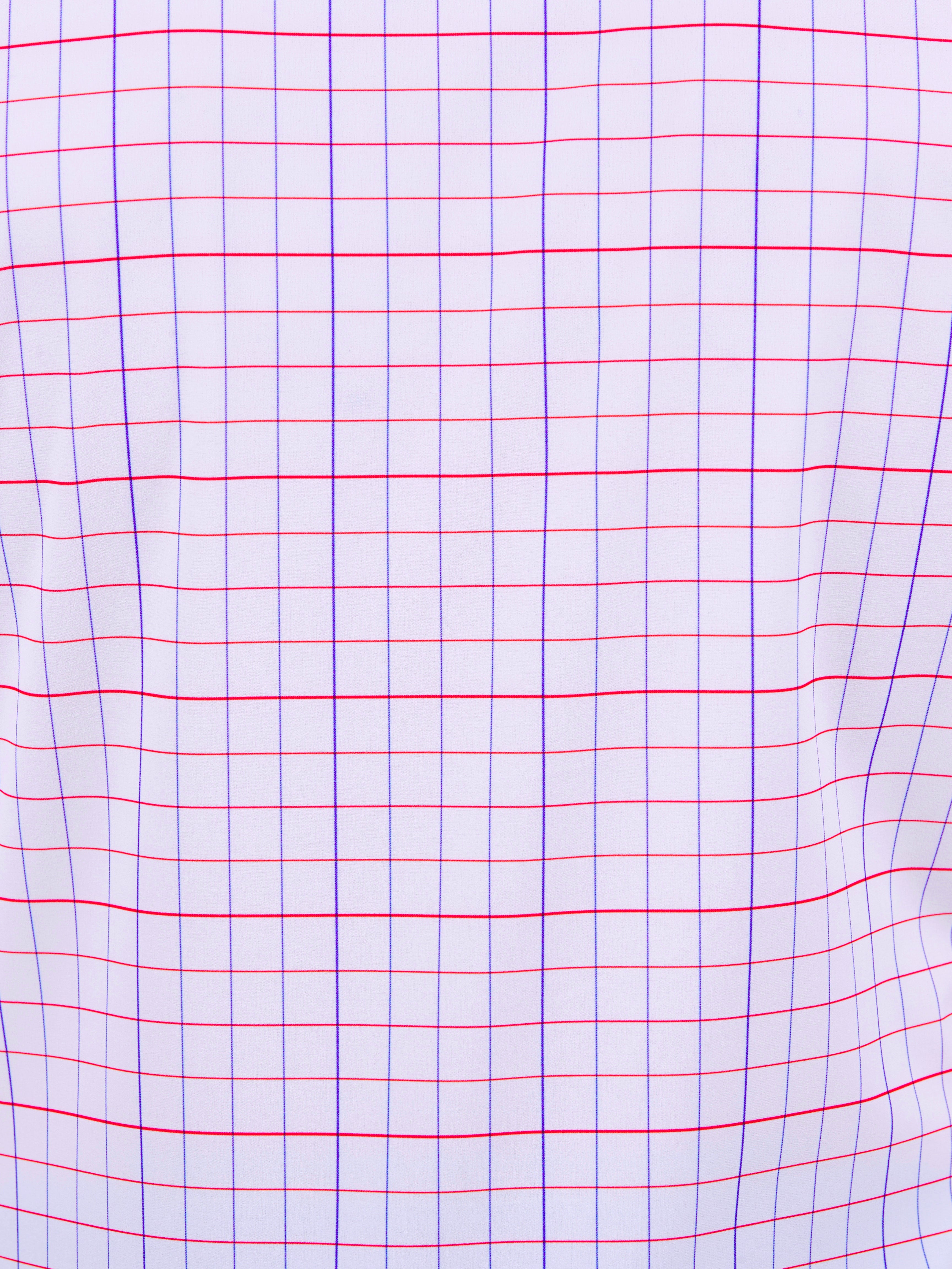 Eins Small Check Blue