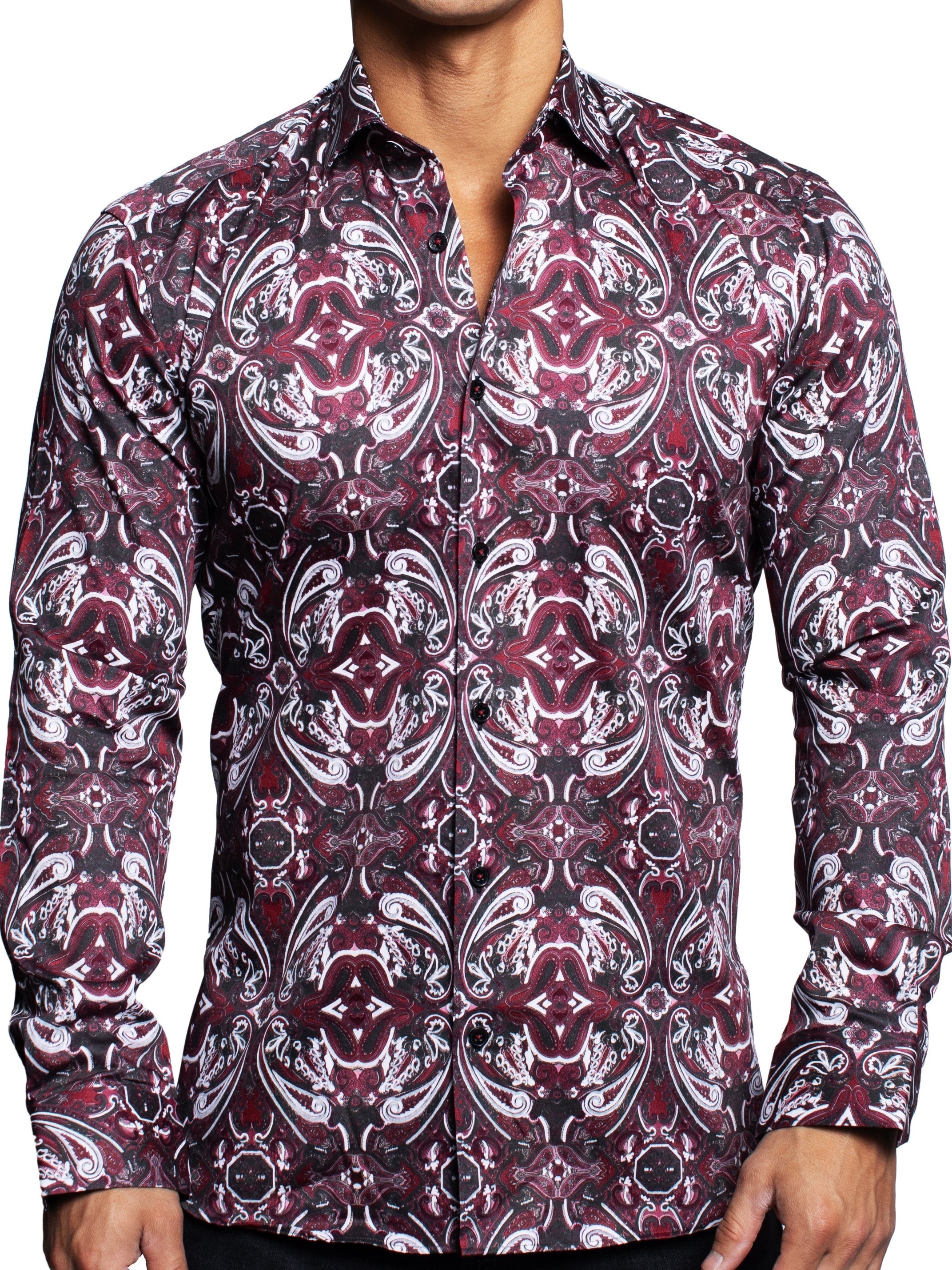 Fibonacci PaisleyNew Red