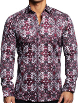 Fibonacci PaisleyNew Red View-1