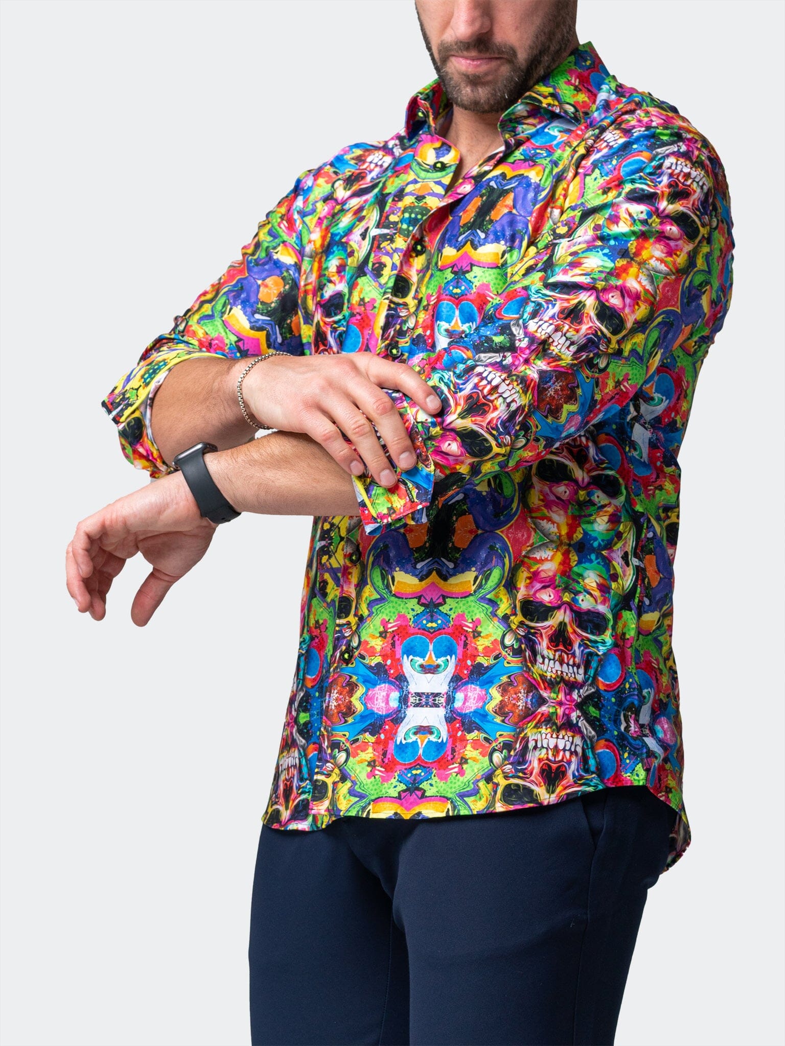 Fibonacci AcidSkull Multi Shirt