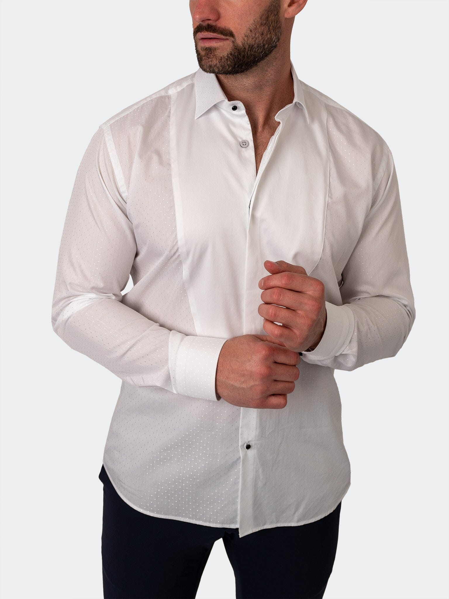 Fibonacci Dotes White Shirt
