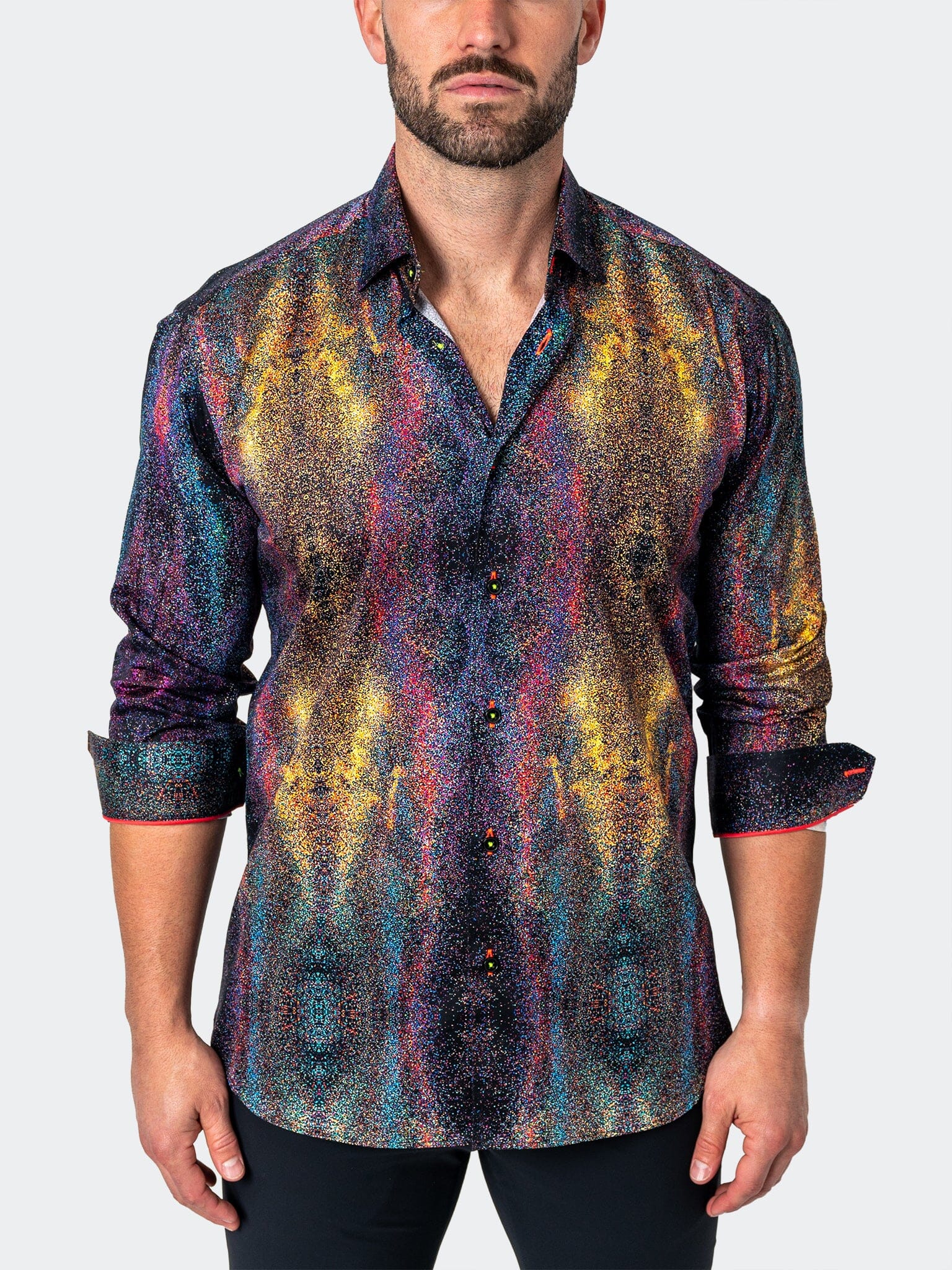 Fibonacci Galaxy Black