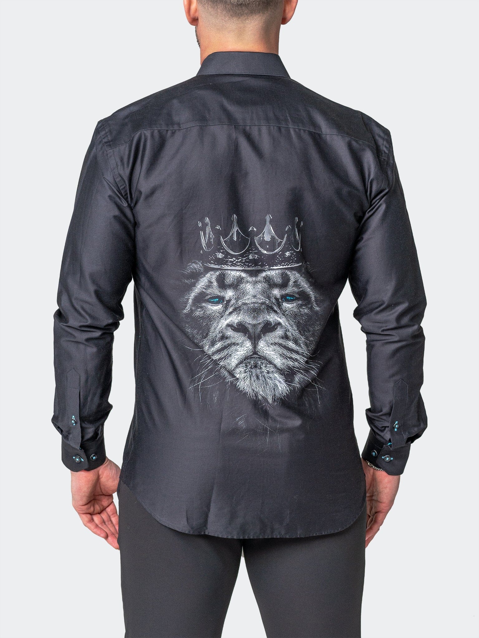 Fibonacci LionCrown Black Shirt