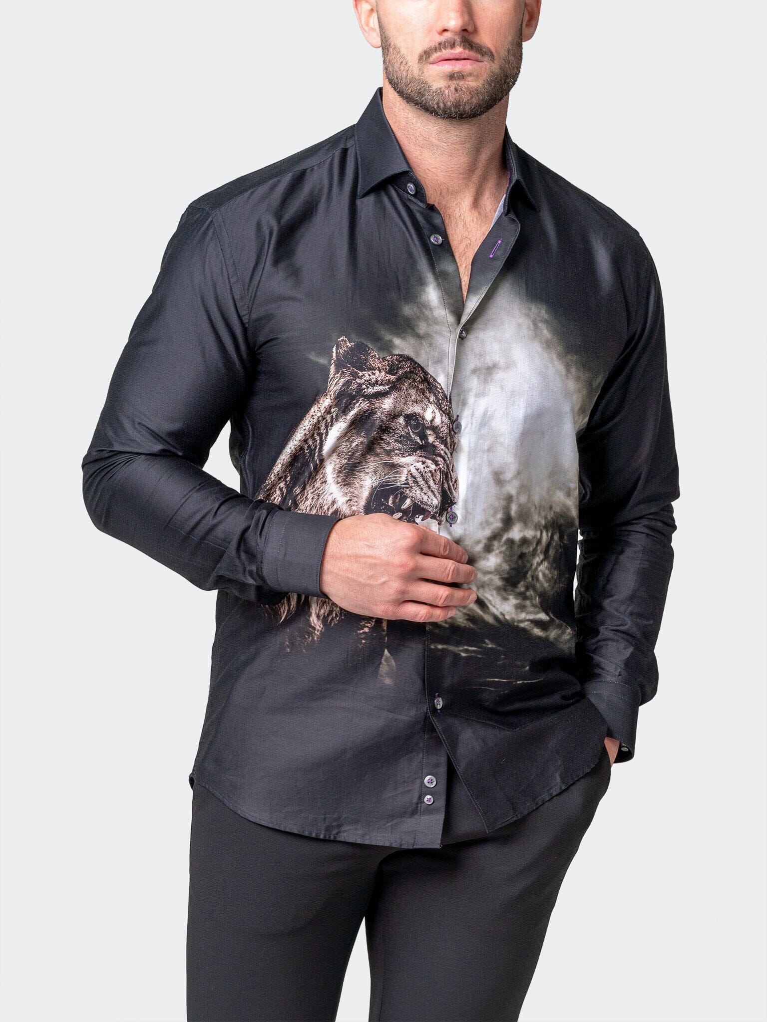 Fibonacci LionessRoar Black Shirt