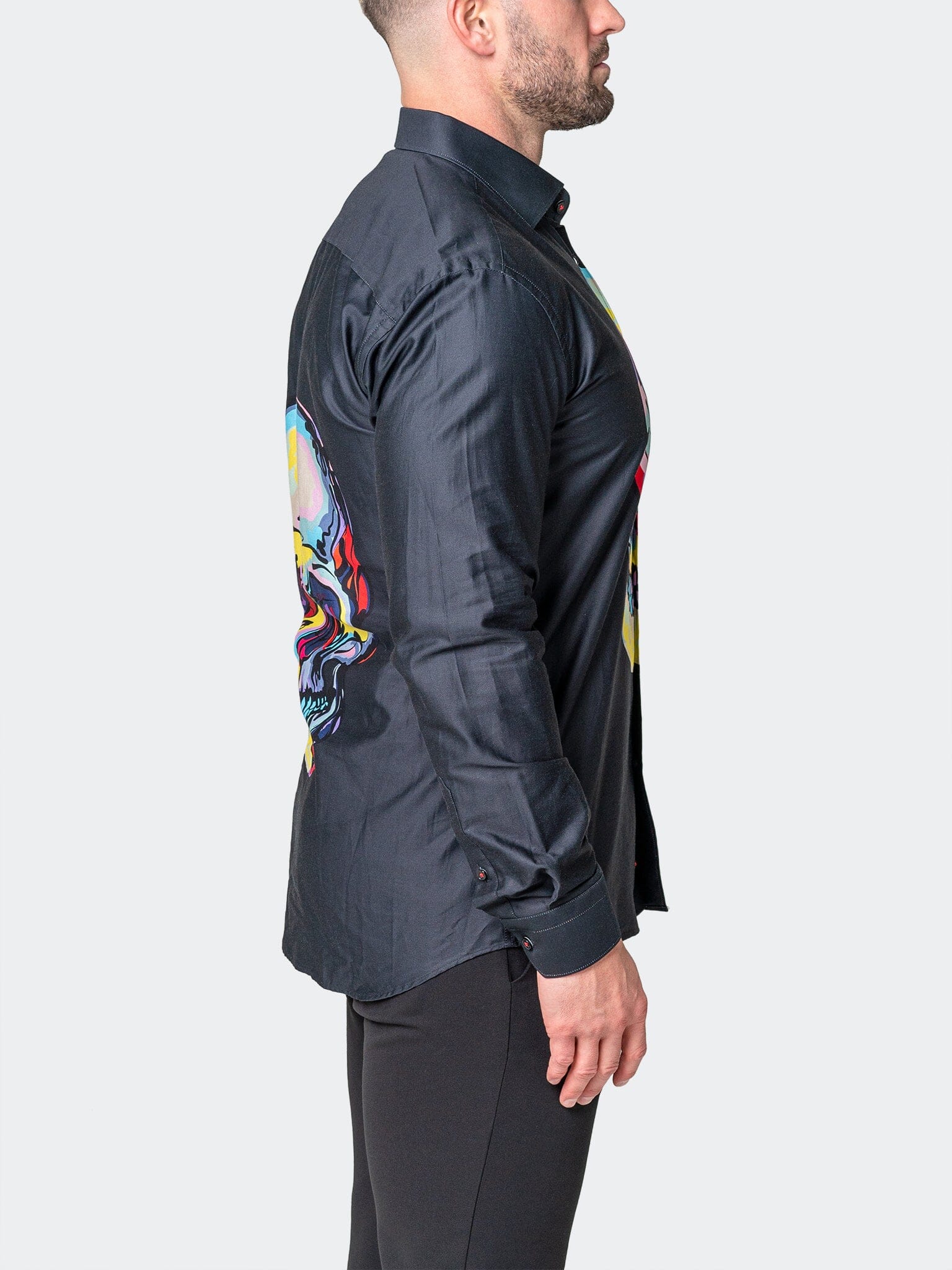 Fibonacci SkullFace Black Shirt