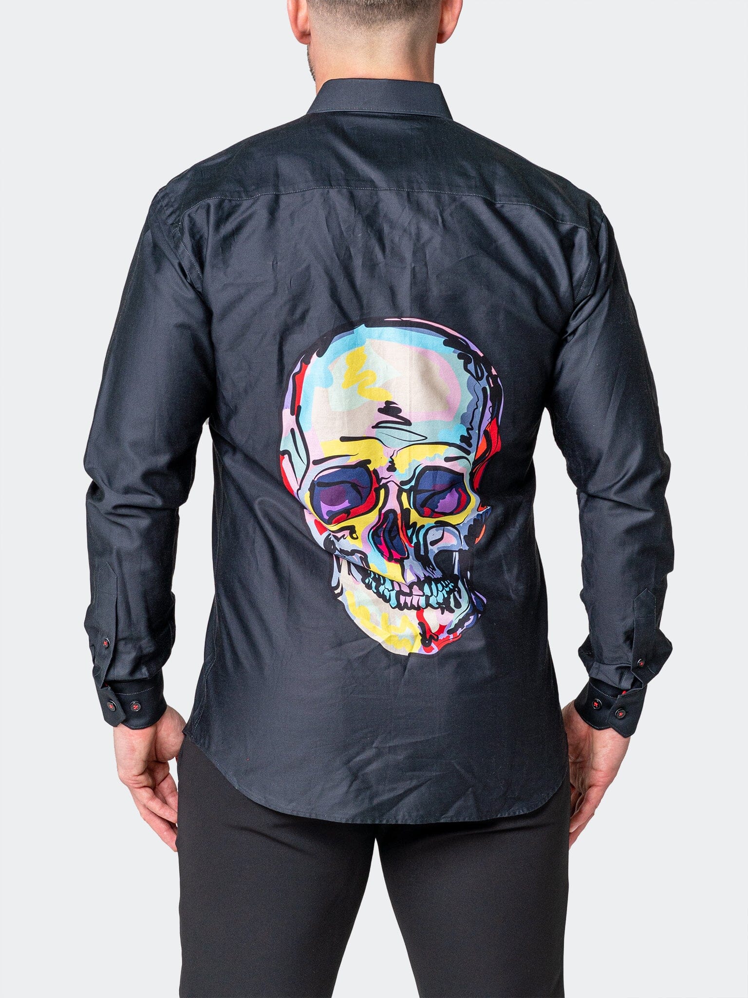 Fibonacci SkullFace Black Shirt