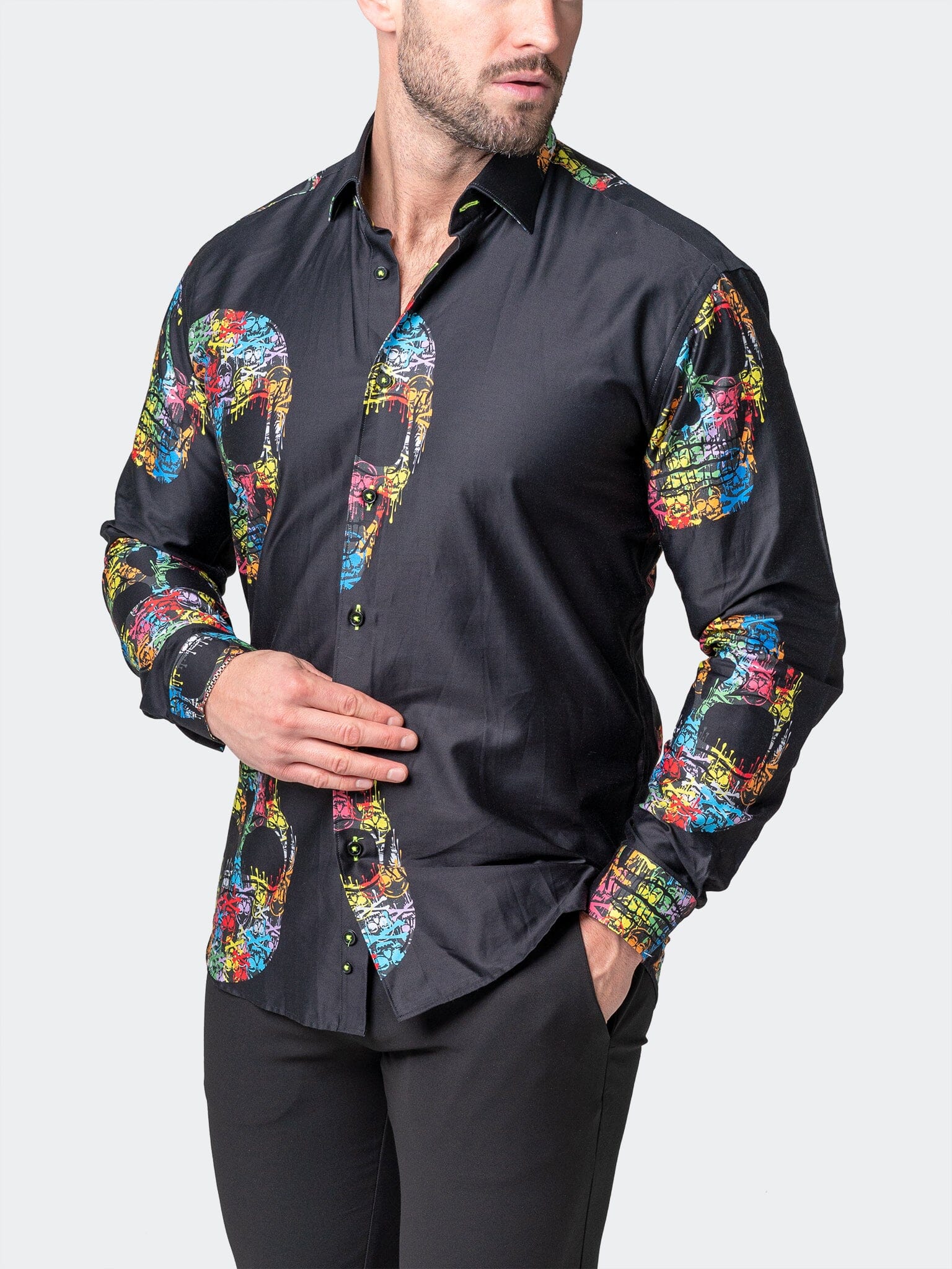 Fibonacci SkullMacro Black