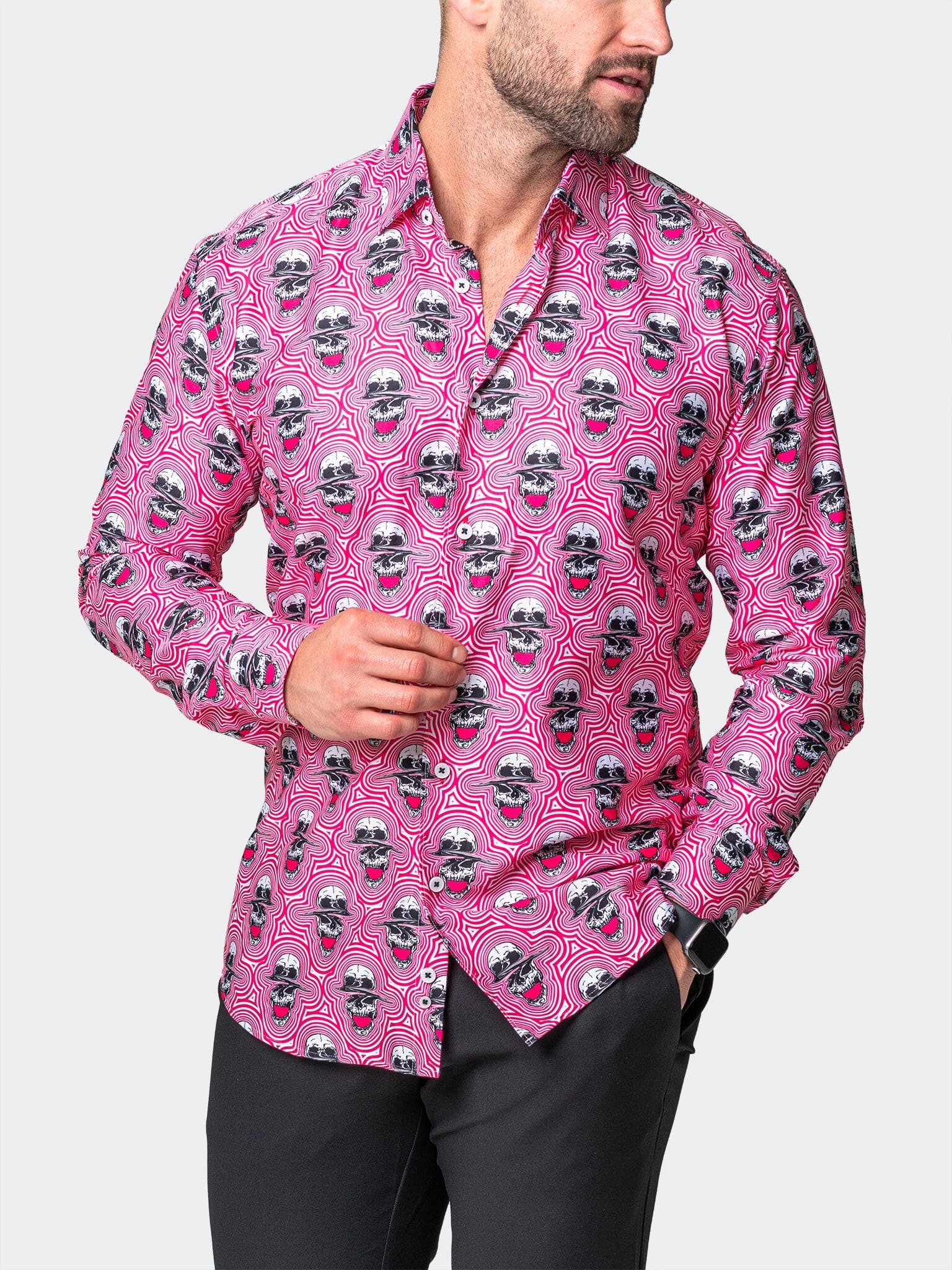 Fibonacci SkullSonic Red Shirt