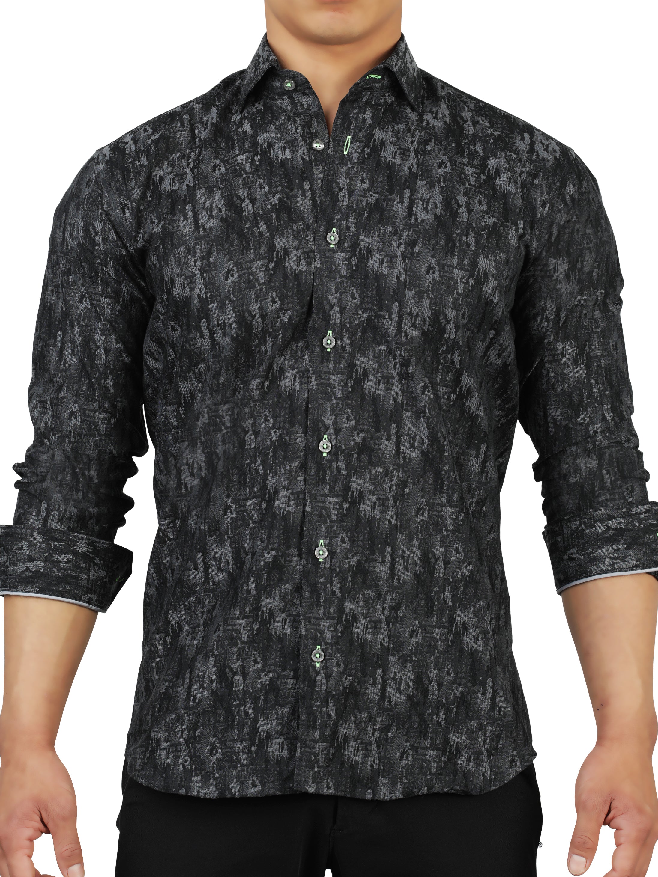Fibonacci Camouflage Grey