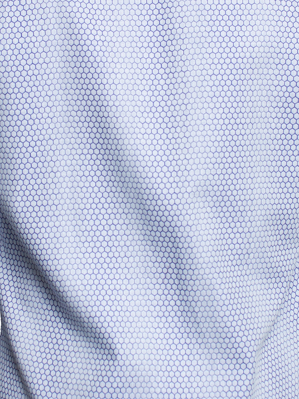 Fibonacci Honeycomb Blue