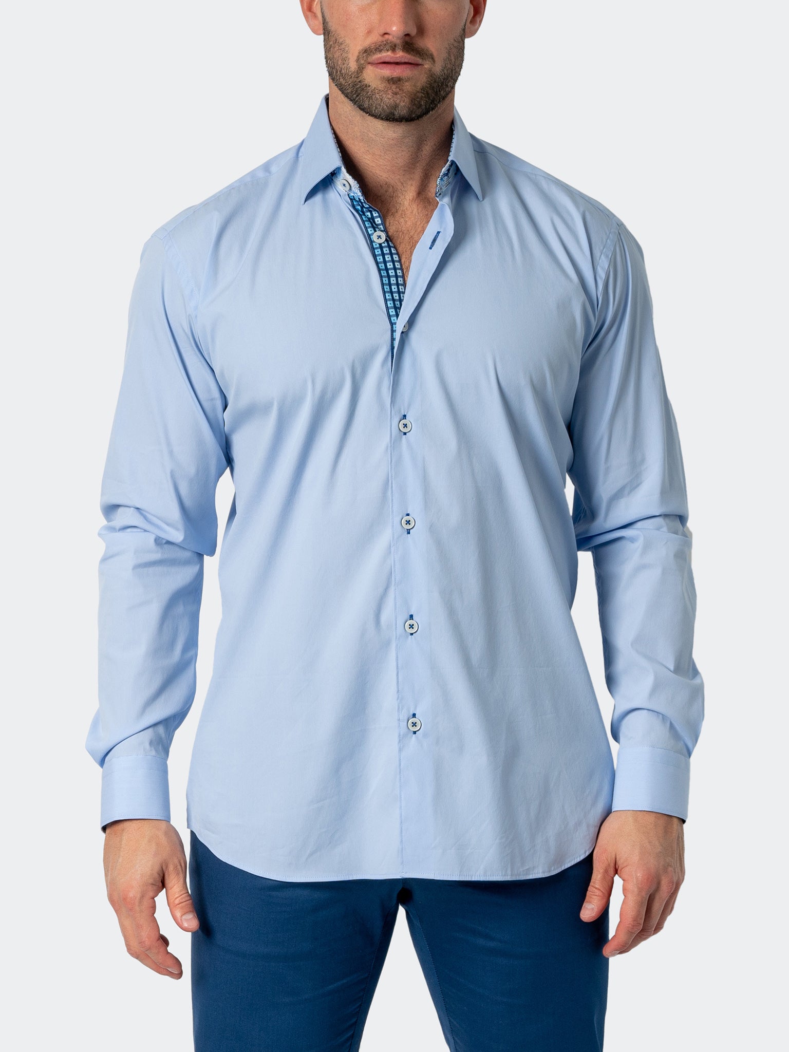Fibonacci Joyce Light Blue Shirt