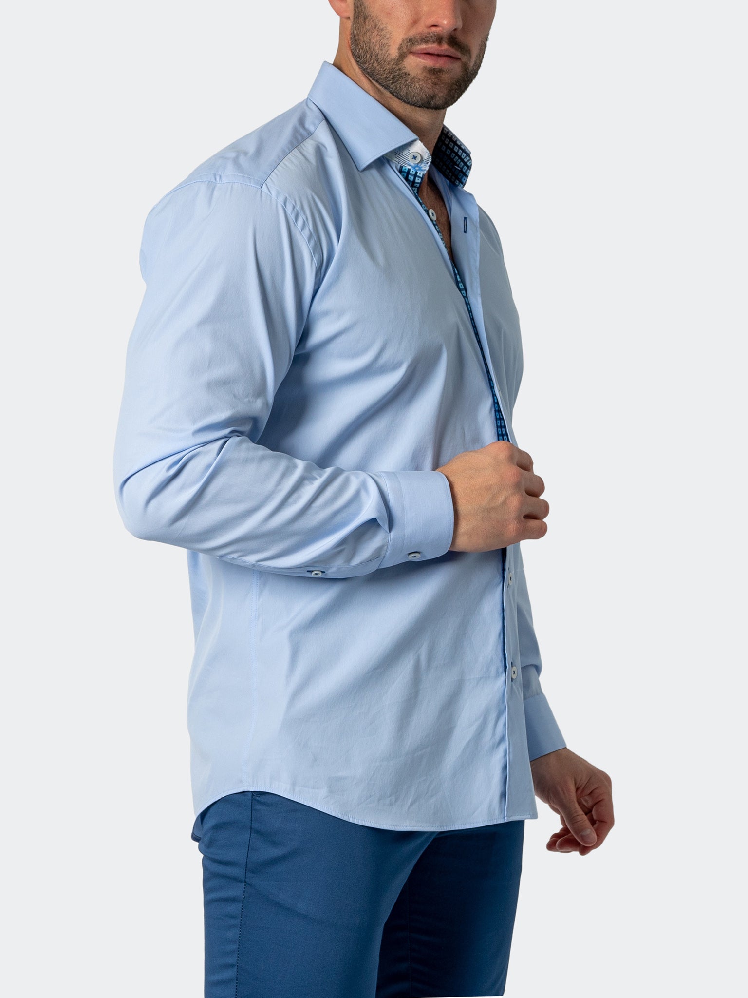 Fibonacci Joyce Light Blue Shirt