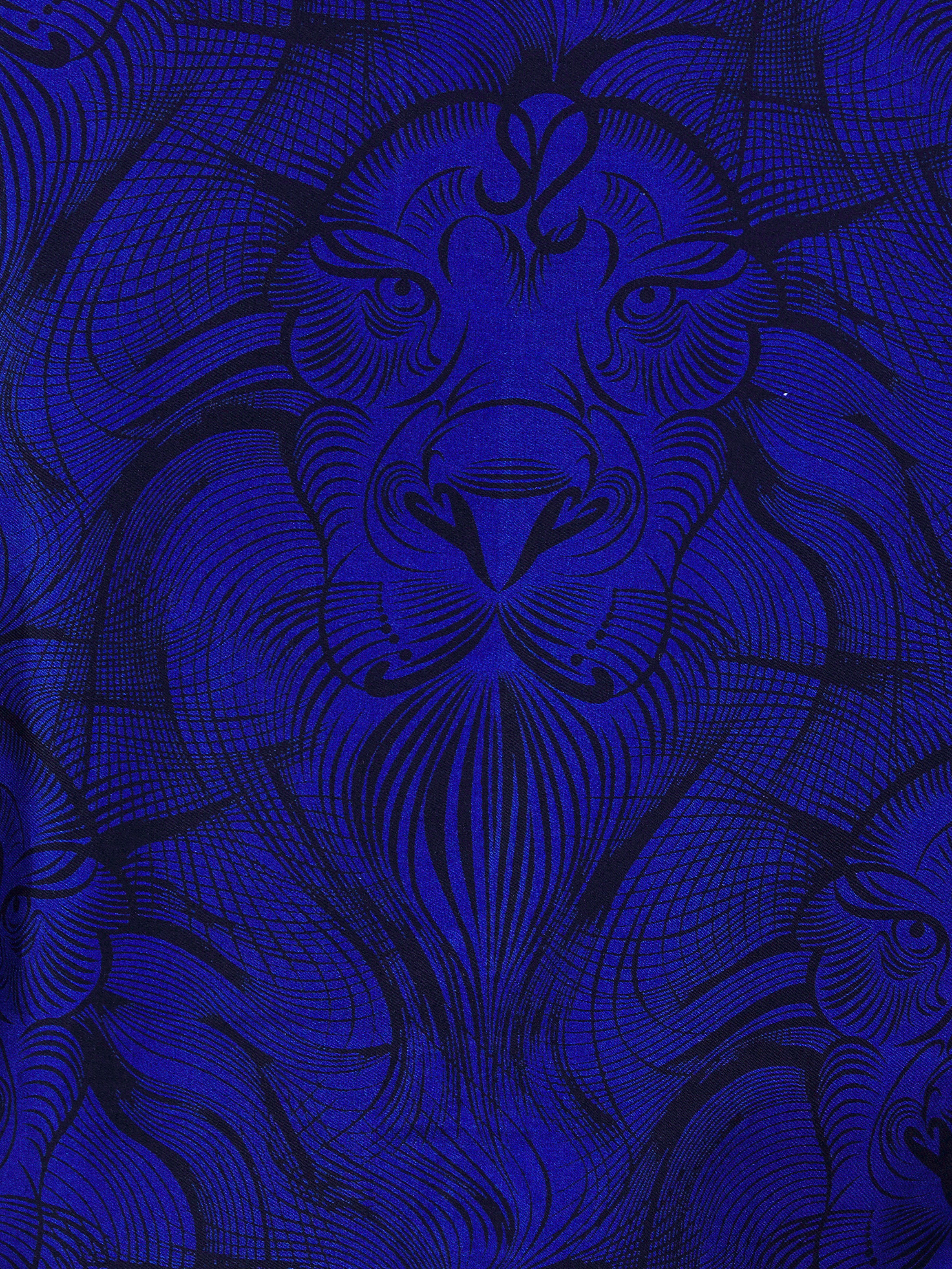 Fibonacci LionConnected Blue