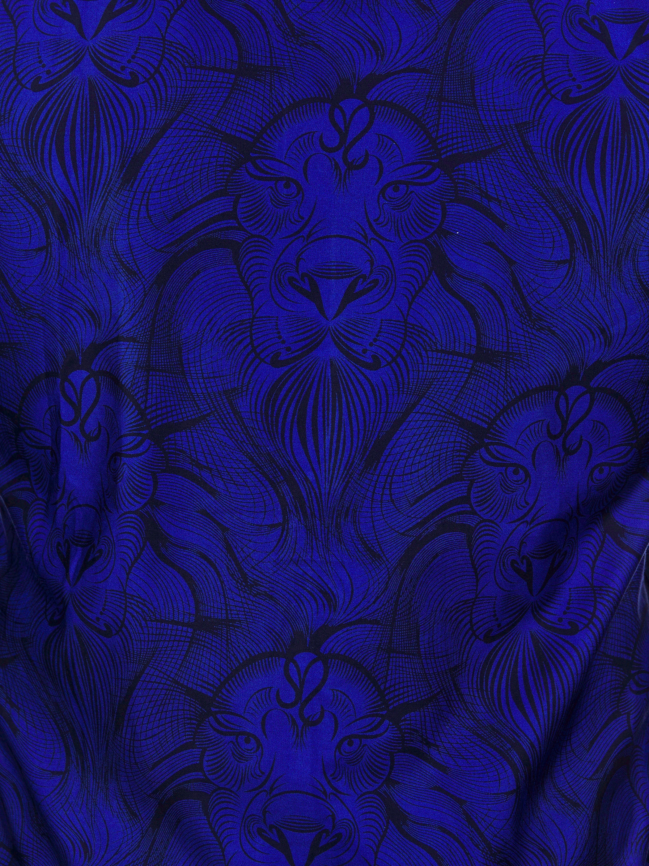 Fibonacci LionConnected Blue