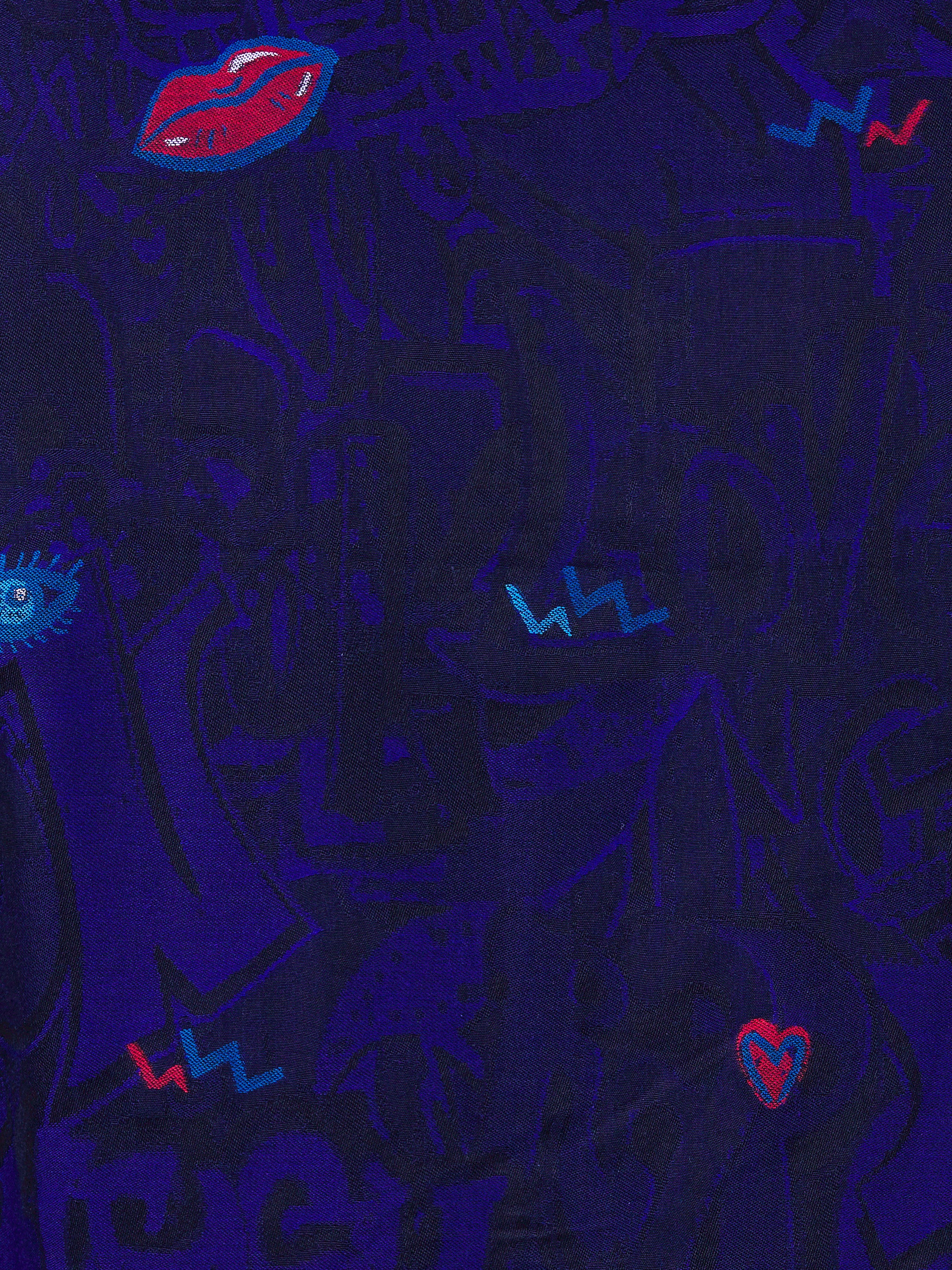 Fibonacci Lips Blue