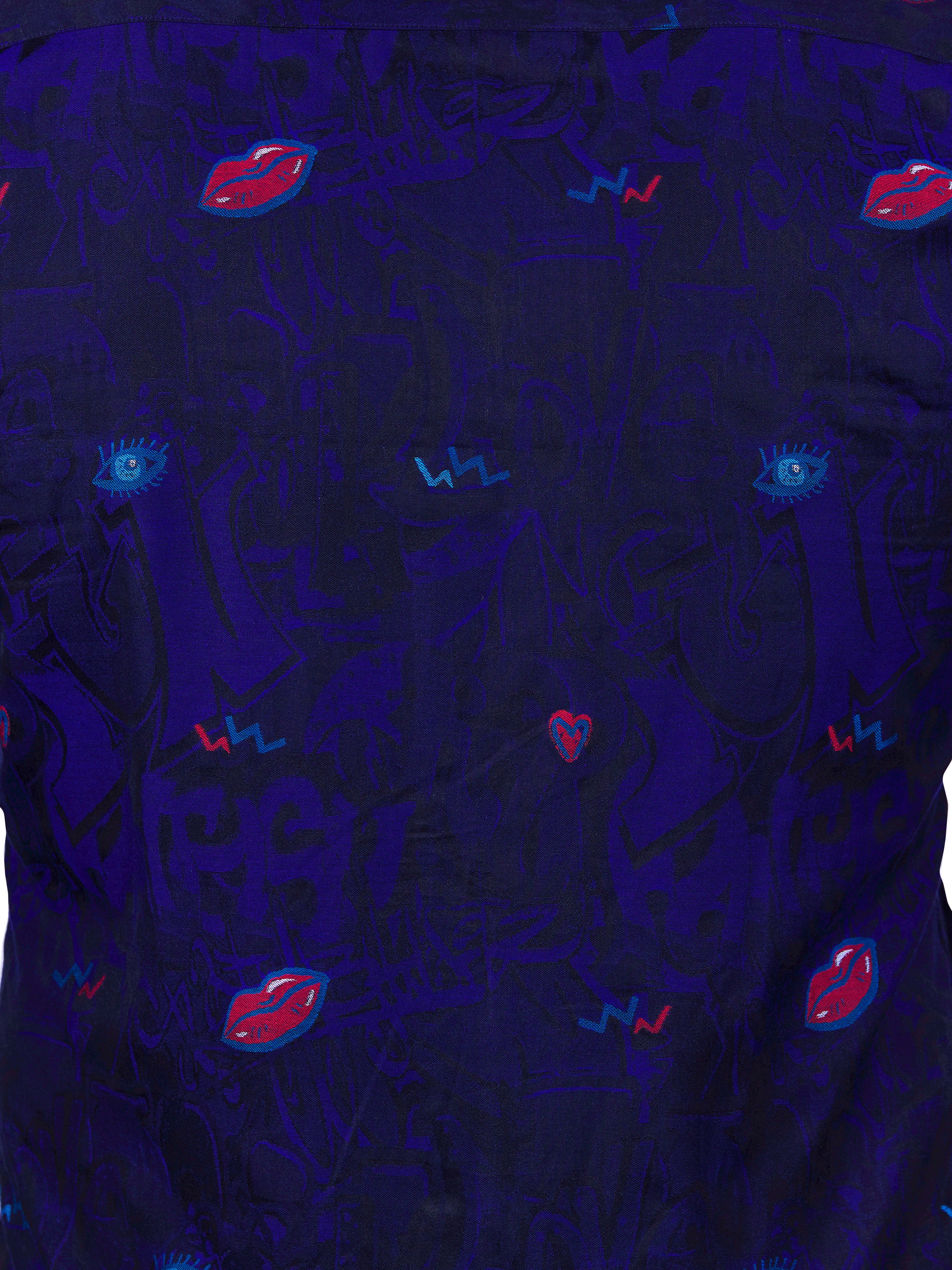 Fibonacci Lips Blue